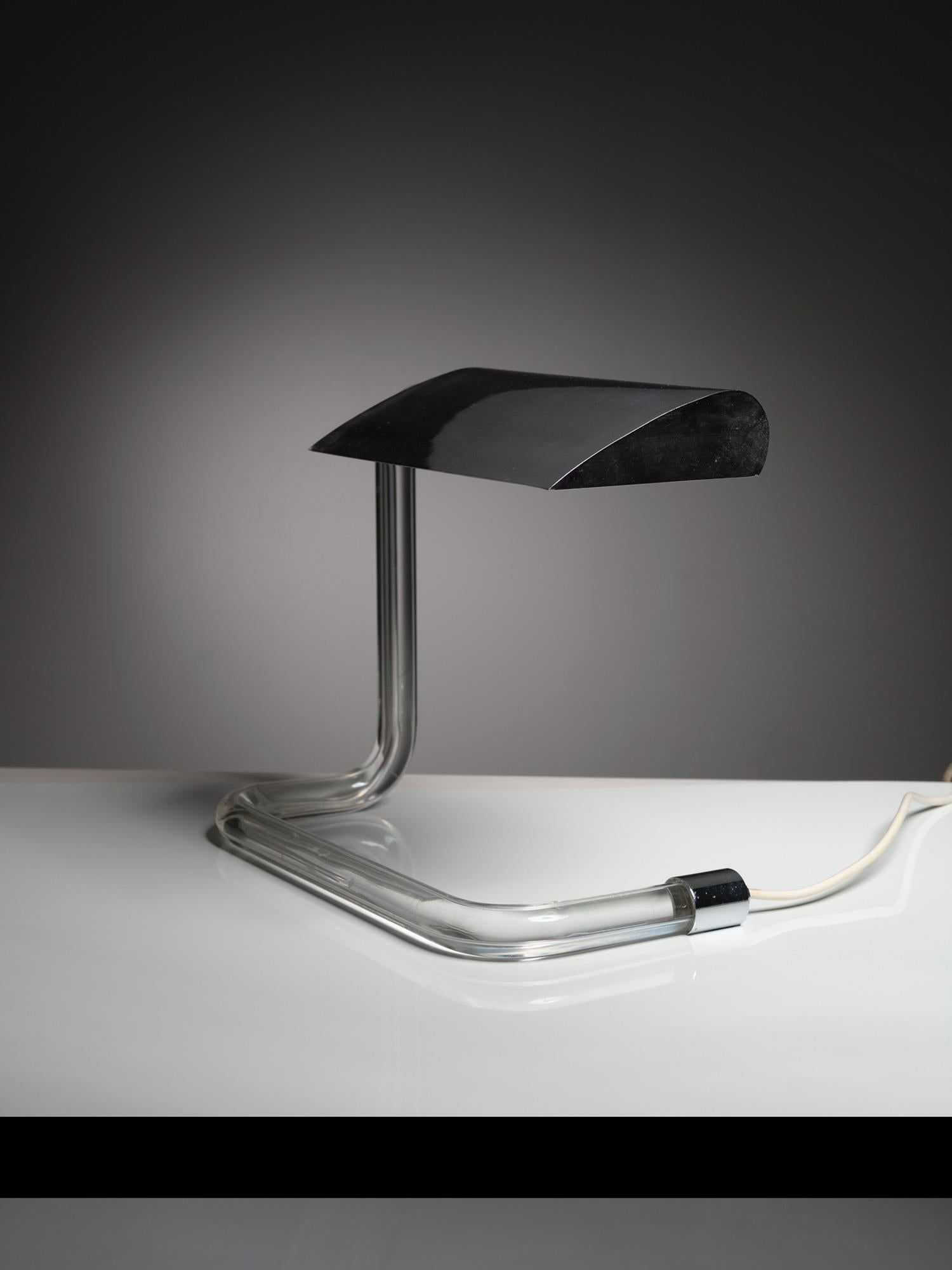 American Rare Table Lamp by Peter Hamburger for Knoll