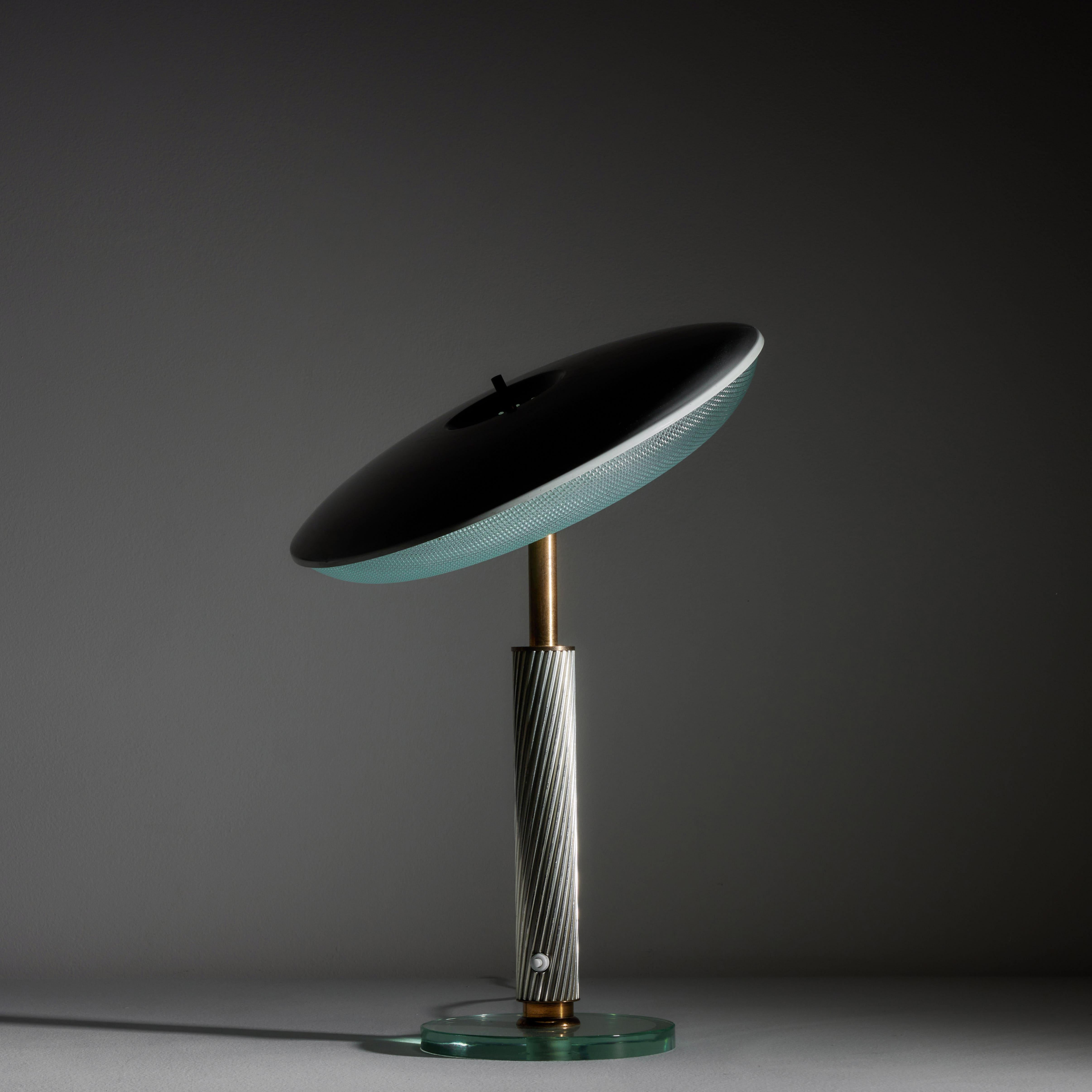 Mid-20th Century Rare Table Lamp by Pietro Chiesa for Fontana Arte For Sale
