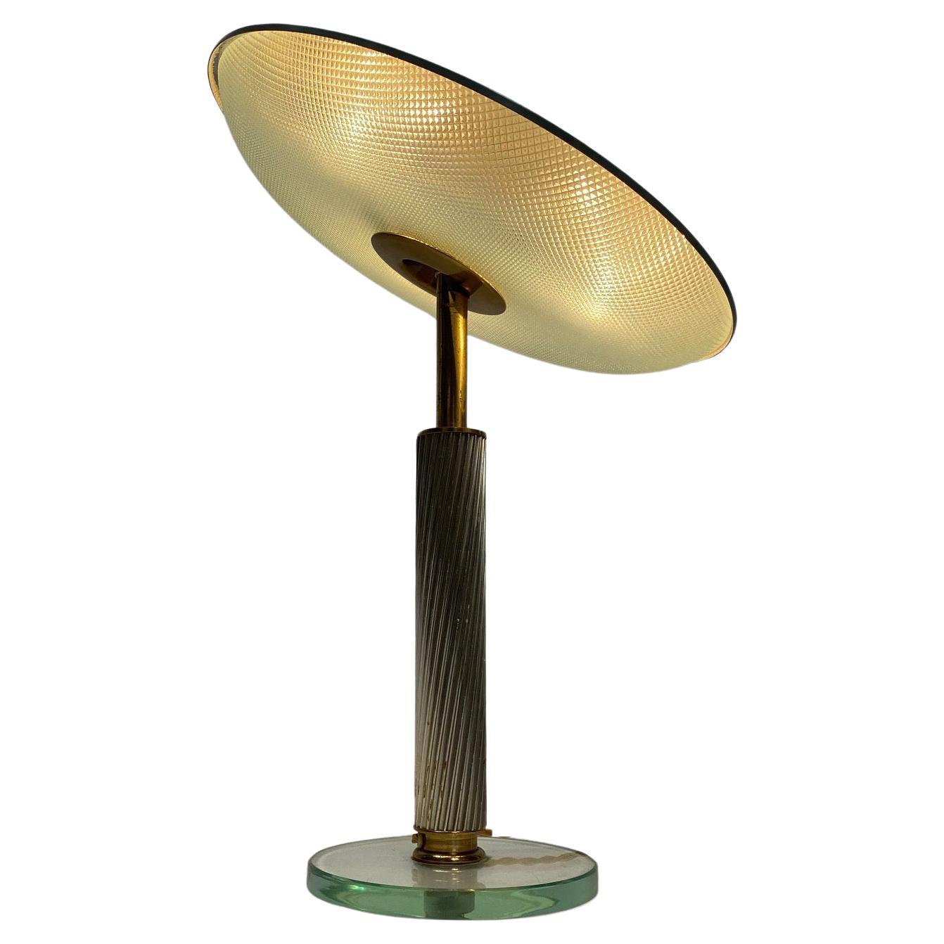 Rare Table Lamp by Pietro Chiesa for Fontana Arte, Italy, 1940s