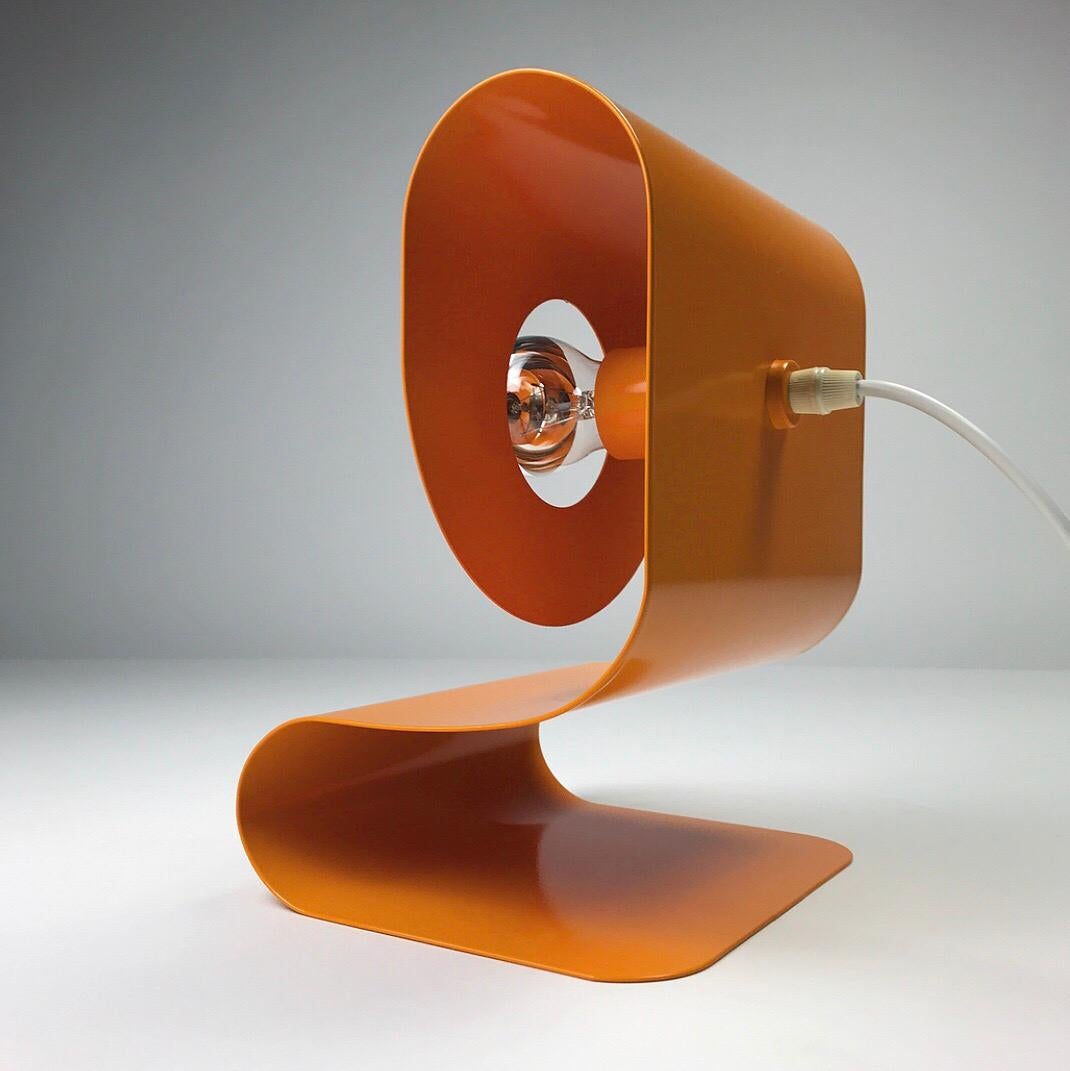 Rare Table Lamp by Sölken Leuchten, Germany, Early 1970s 3