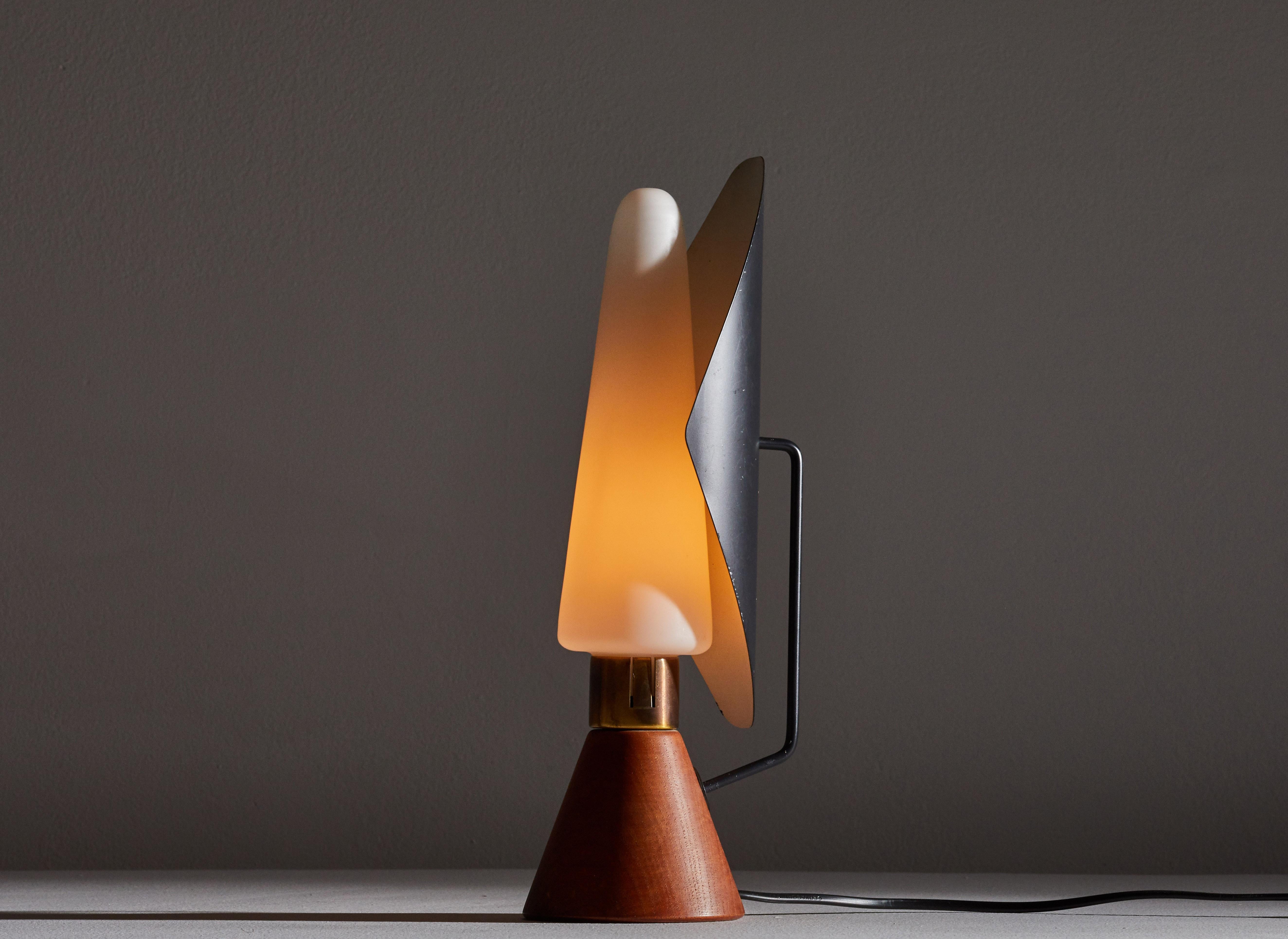 Rare Table Lamp by Svend Aage Holm Sørensen for ASEA In Good Condition In Los Angeles, CA