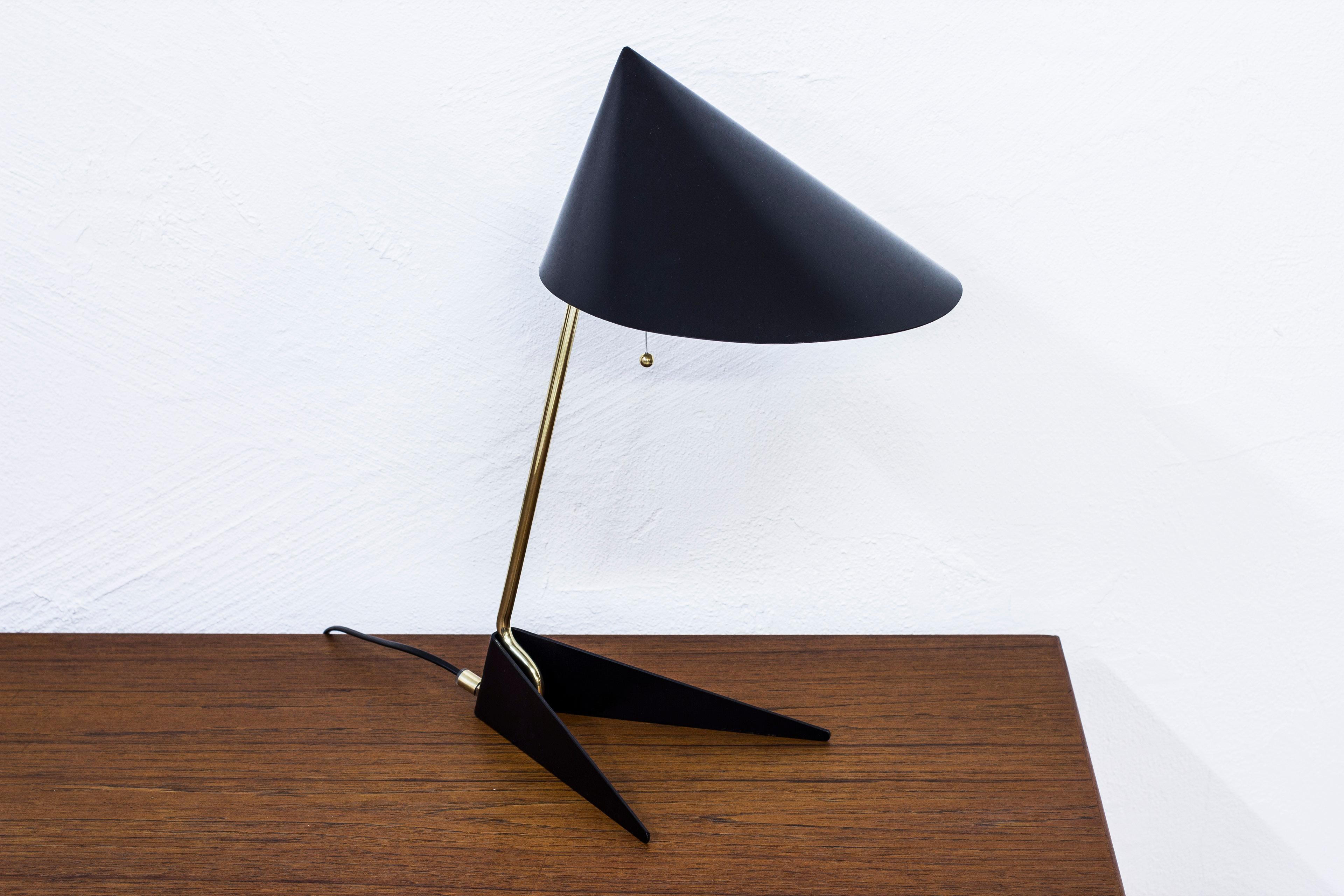 Scandinavian Modern Rare Table Lamp by Svend Aage Holm Sørensen