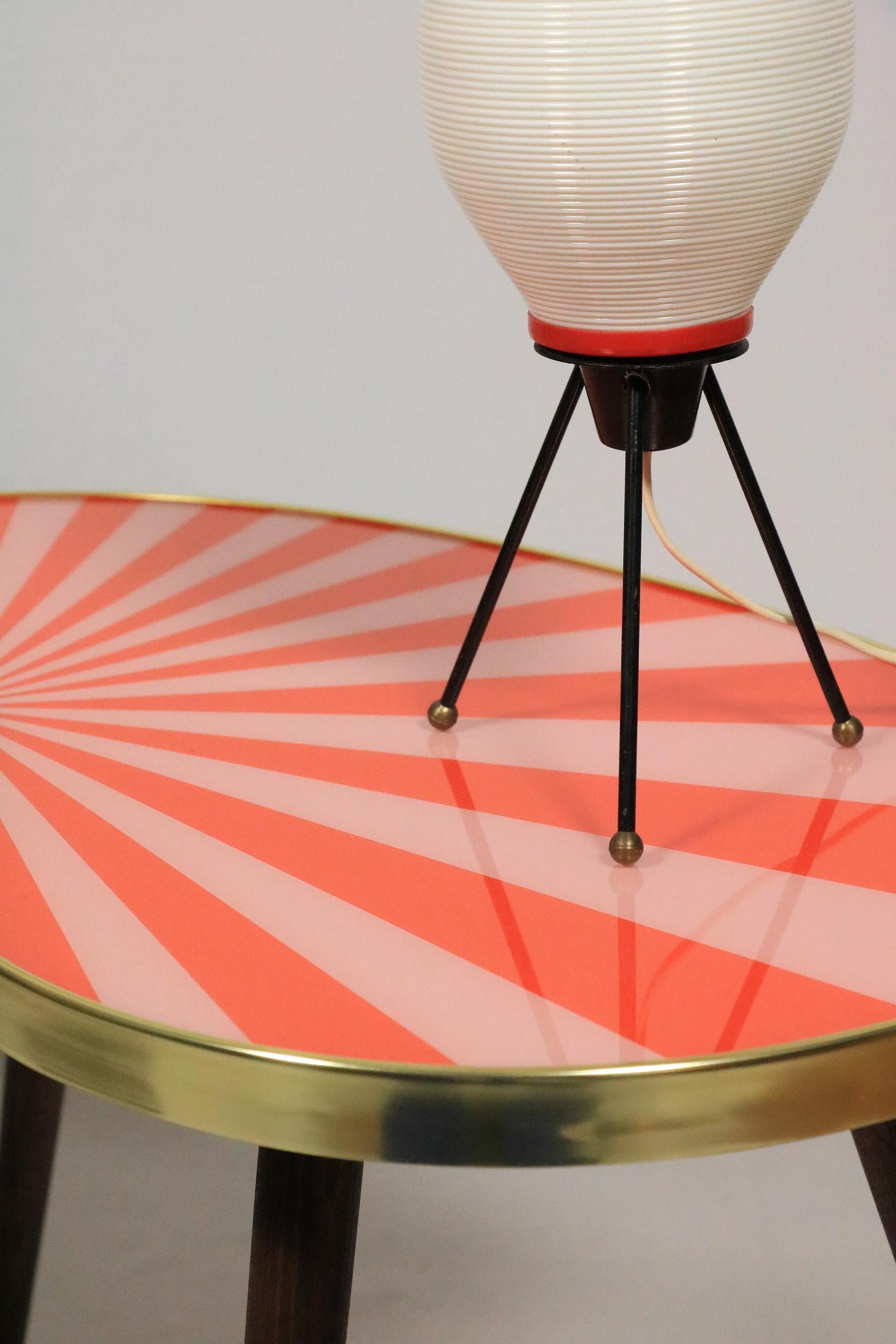 American Rare Table Lamp by Yasha Heifetz for Rotaflex, 1950s, Tripod For Sale