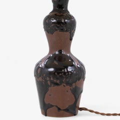 Seltene Tischlampe aus Steingut von Axel Salto