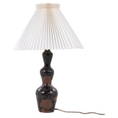 Seltene Tischlampe aus Steingut von Axel Salto