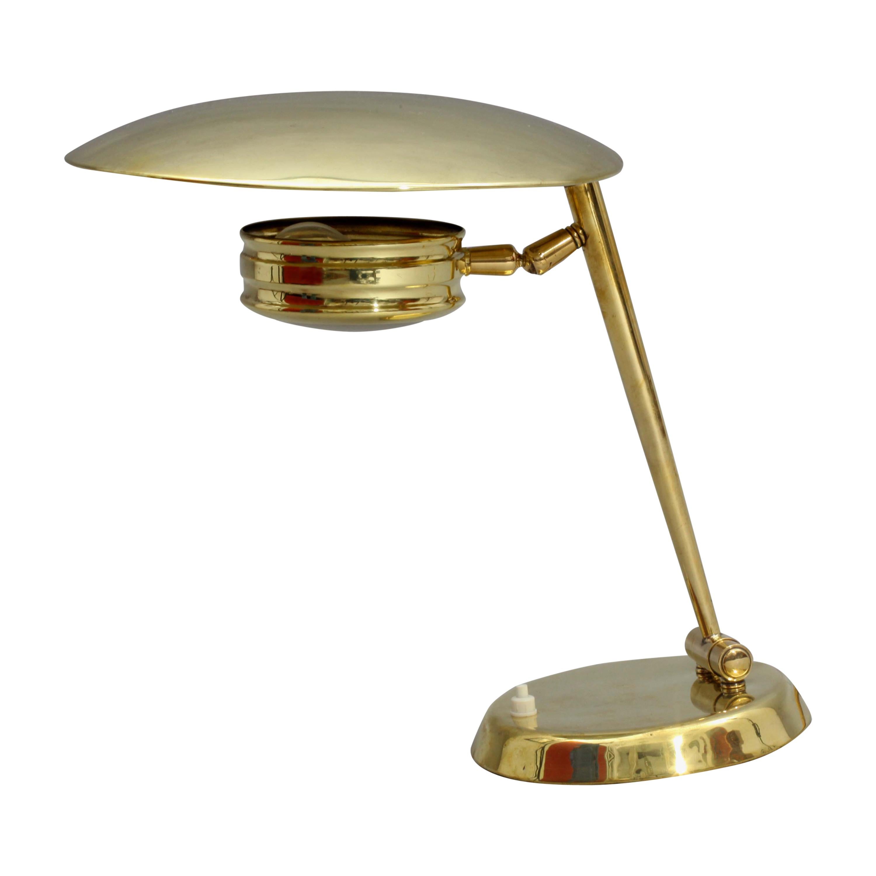 Rare Table Lamp Lumen, Italy, 1950