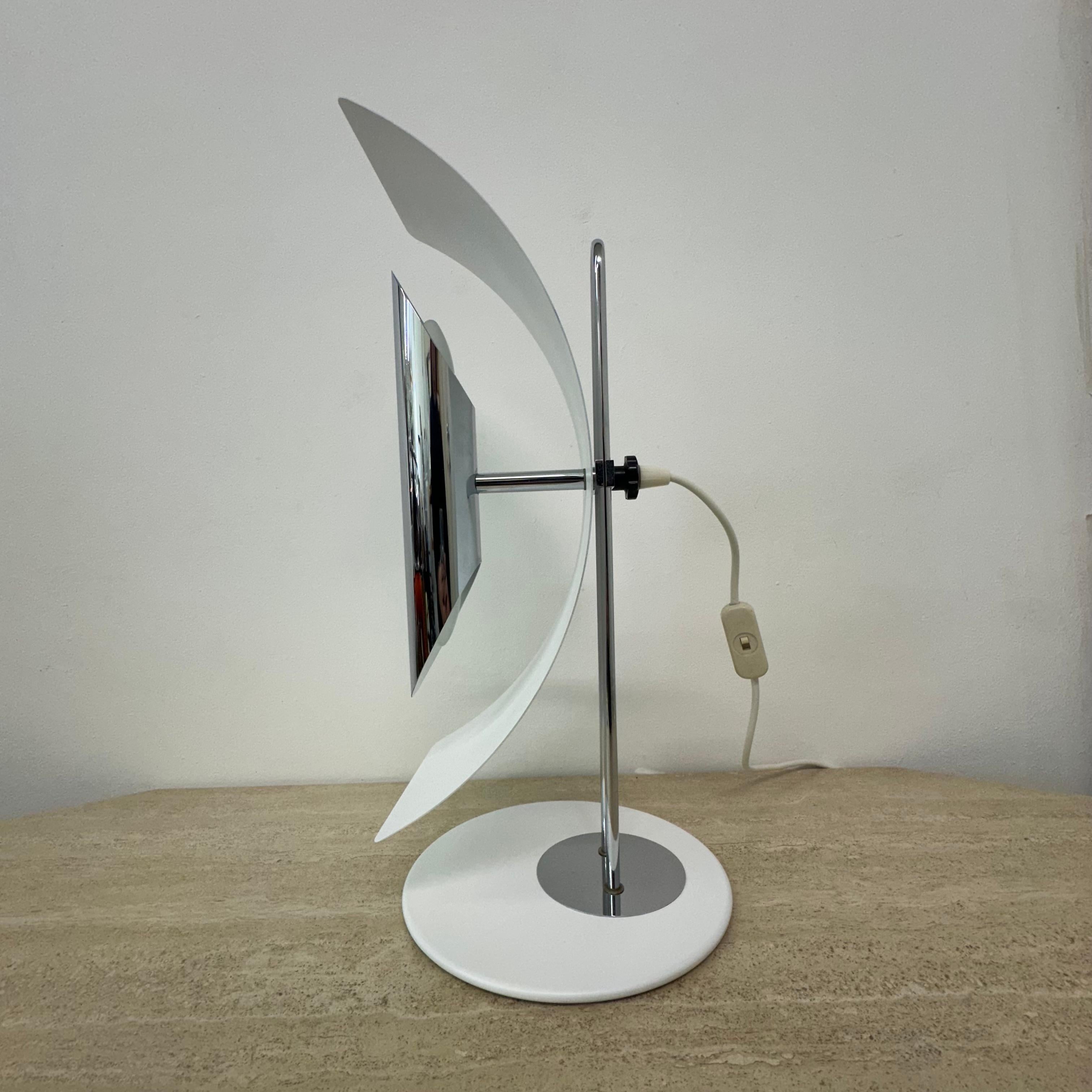 Rare Table lamp Martinelli Luce Reggiani , 1970s Italy In Good Condition For Sale In Delft, NL