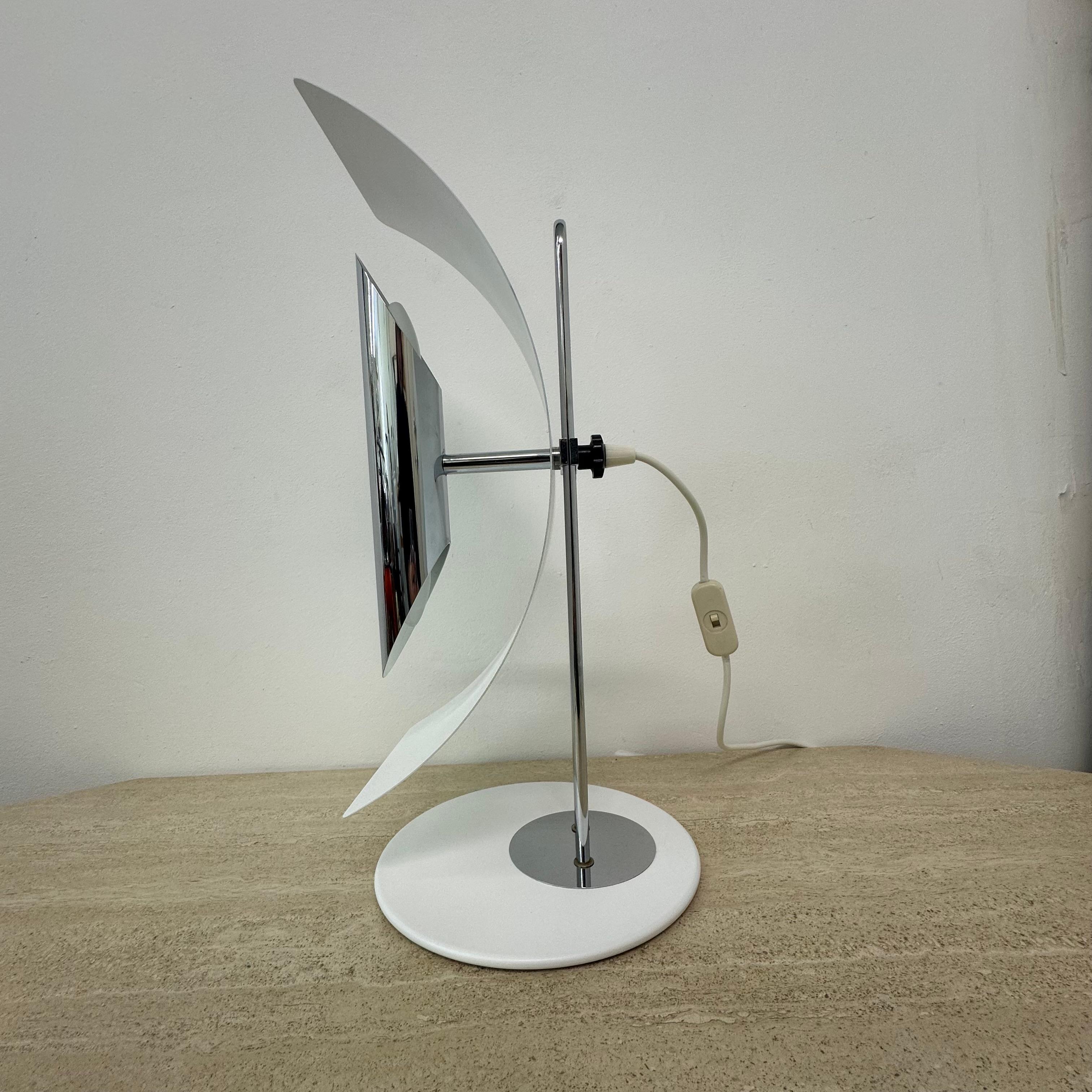 Late 20th Century Rare Table lamp Martinelli Luce Reggiani , 1970s Italy For Sale