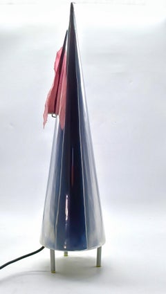 Denis Santachiara per Domo Dinamica Lampada da Tavolo "Maestrale", Italia 1987