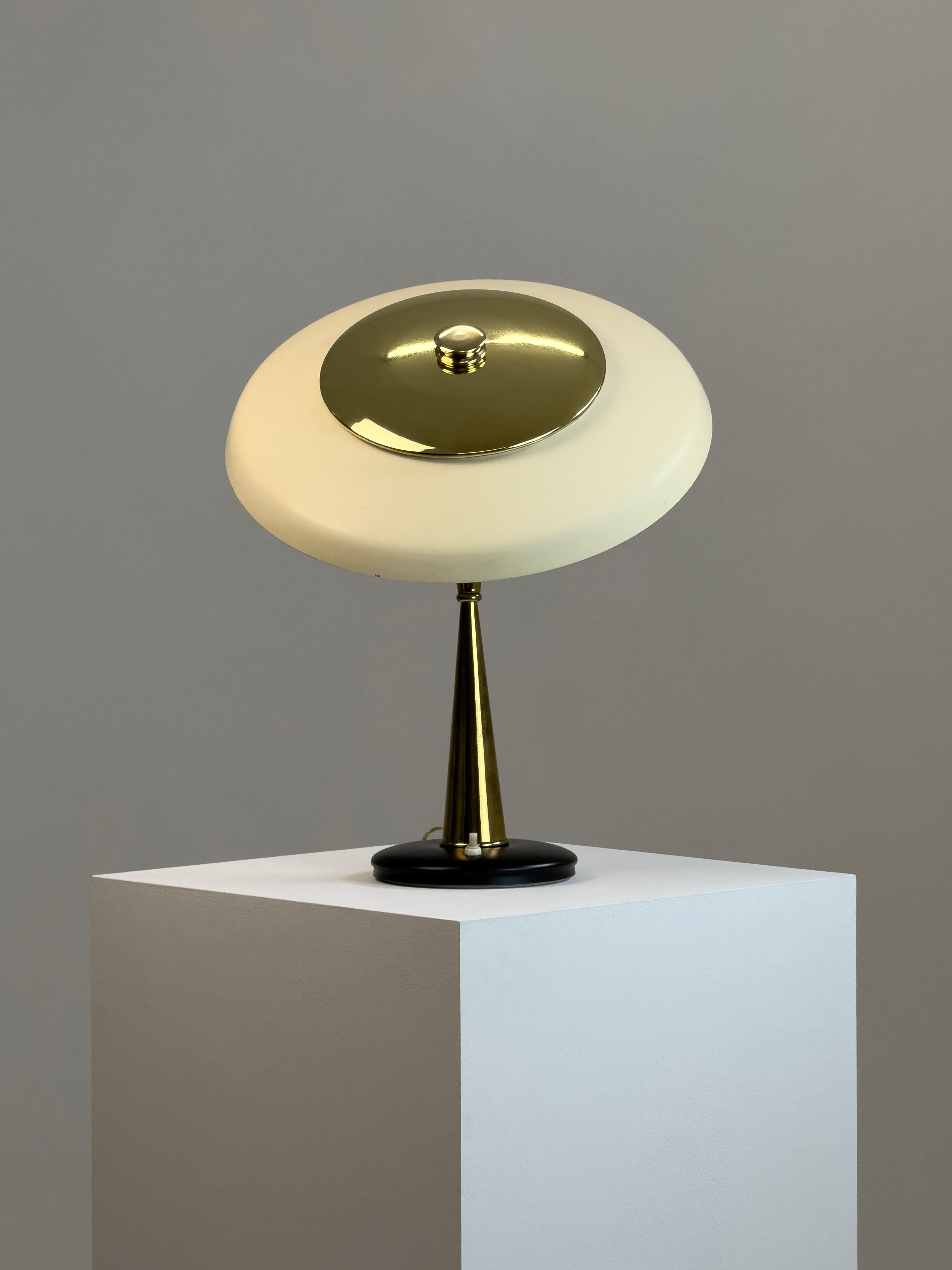 Rare lampe de table Model No. 442, designée par Oscar Torlasco pour LUMI, Italie, 1957 en vente 8