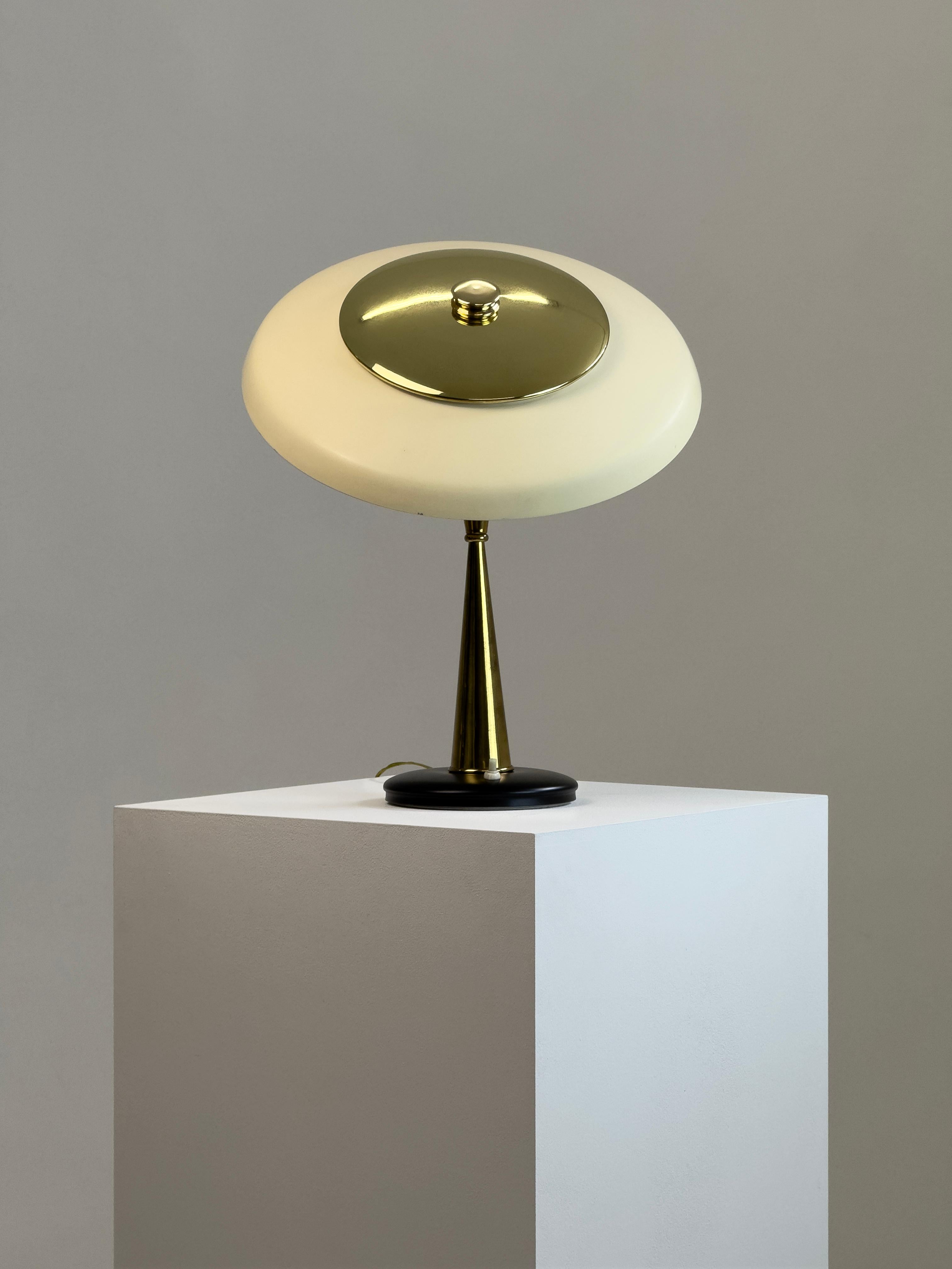 Rare lampe de table Model No. 442, designée par Oscar Torlasco pour LUMI, Italie, 1957 en vente 9