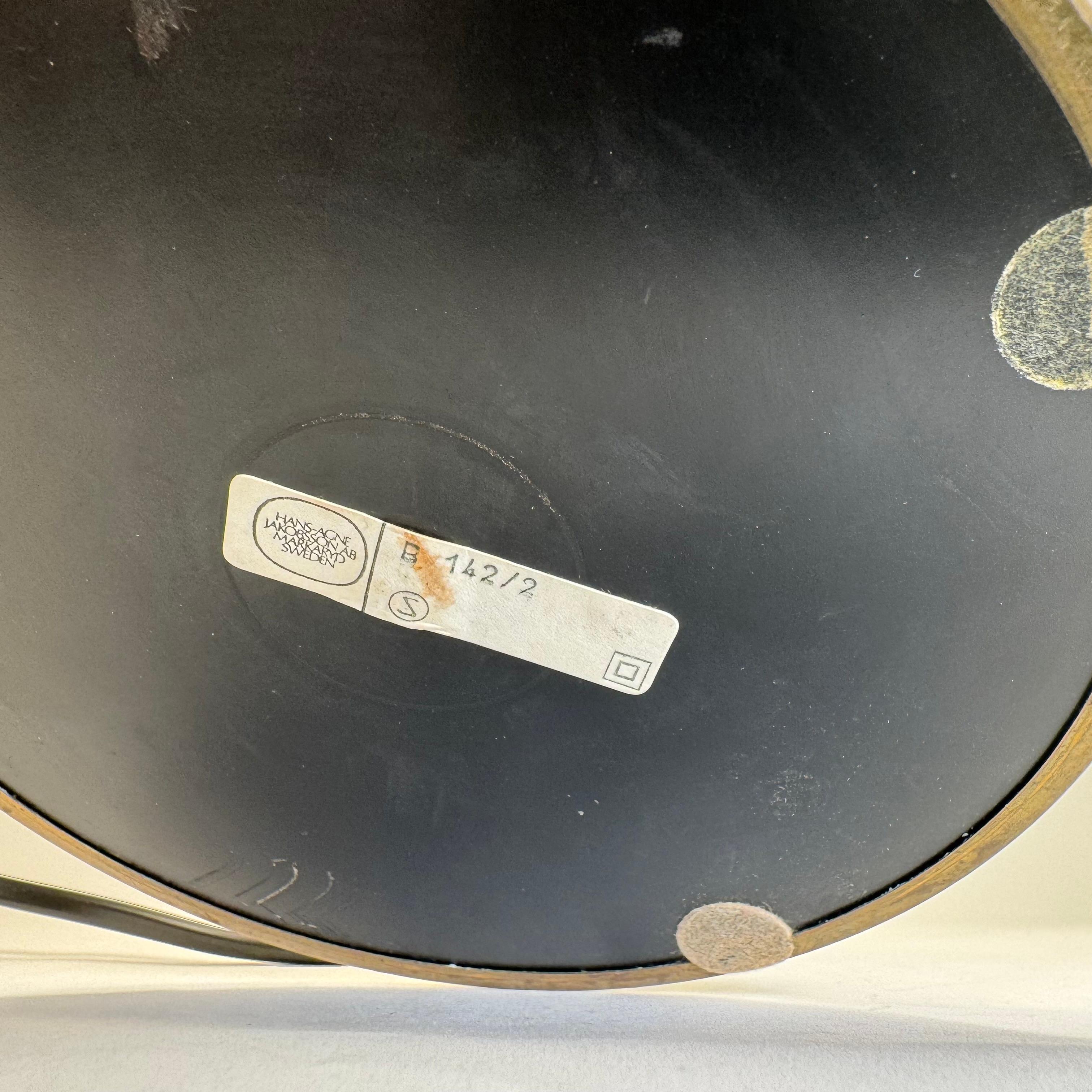 Rare Table Lamp Model B-142 Designed by Hans-Agne Jakobsson. Produced by Hans-Ag For Sale 1