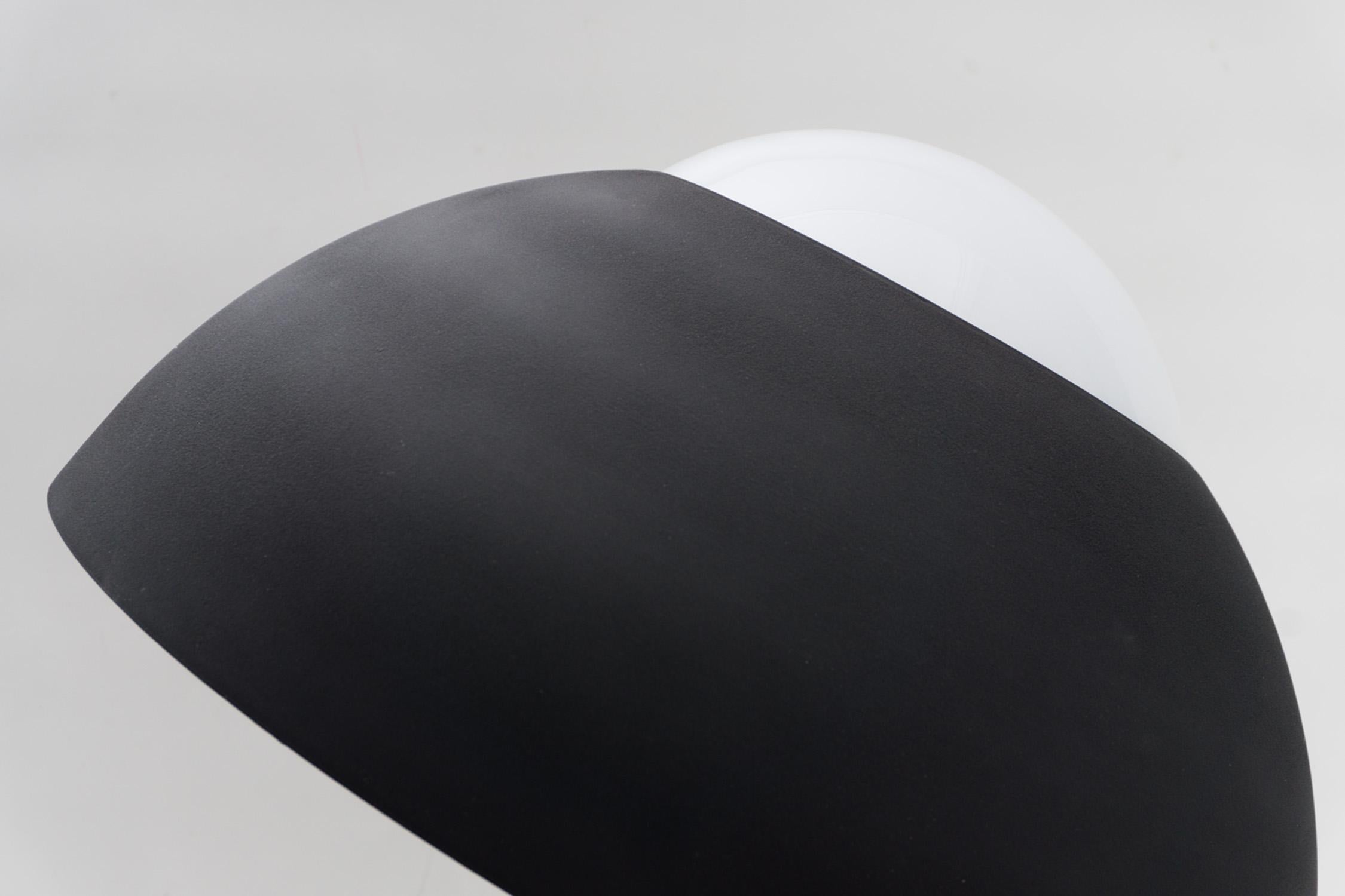 Rare lampe de table 'Nervina', métal noir, par Sergio Asti, 1962 en vente 2