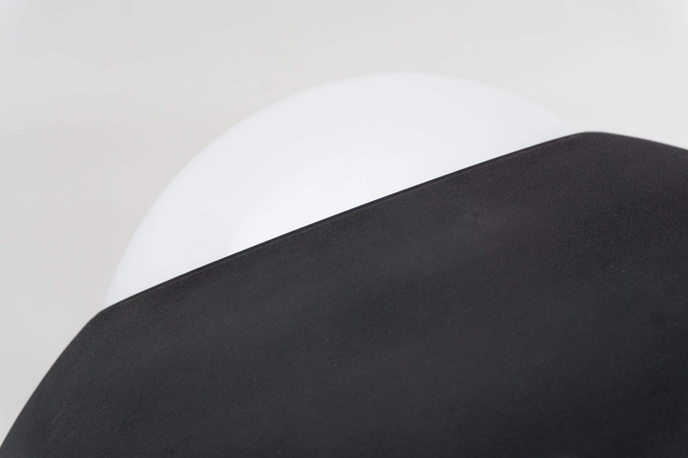 Rare lampe de table 'Nervina', métal noir, par Sergio Asti, 1962 en vente 1