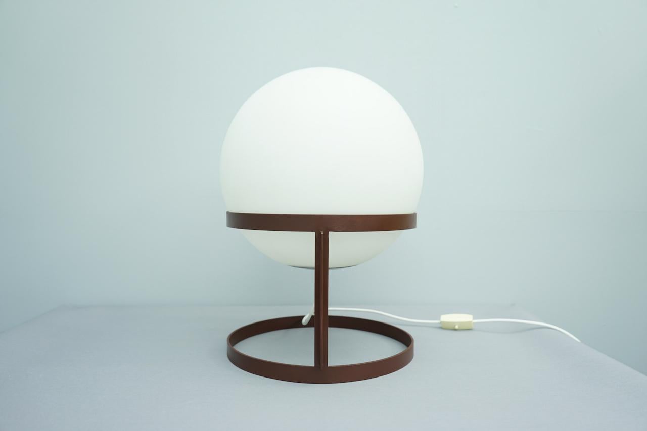 Very rare Carl Auböck table lamp, 1969, Austria 