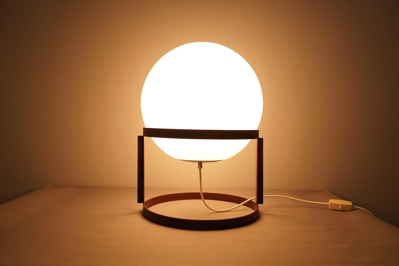 Austrian Rare Table Lamp 'Tischkugellampe' by Carl Auböck, 1969