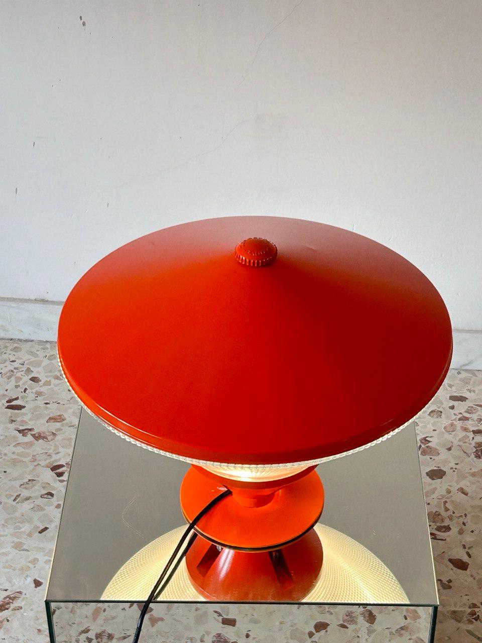 Rare table lamp Zerbetto designer Gian Nicola Gigante  In Good Condition In Vittoria, IT