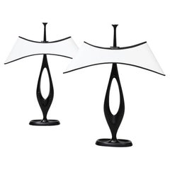 Lampes de table rares de Max Ingrand pour Fontana Arte