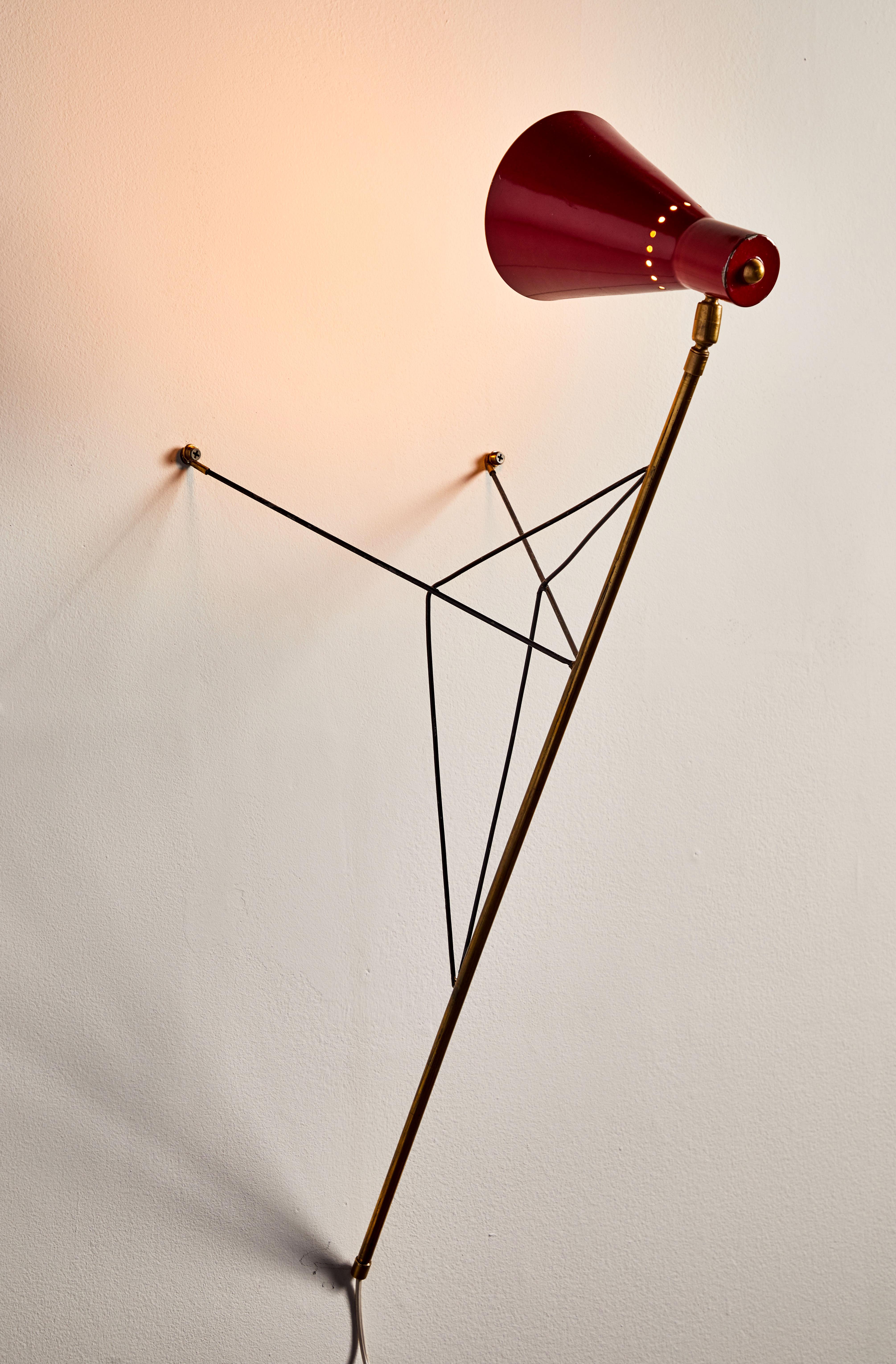 Mid-20th Century Rare Table or Wall Light by Stilnovo