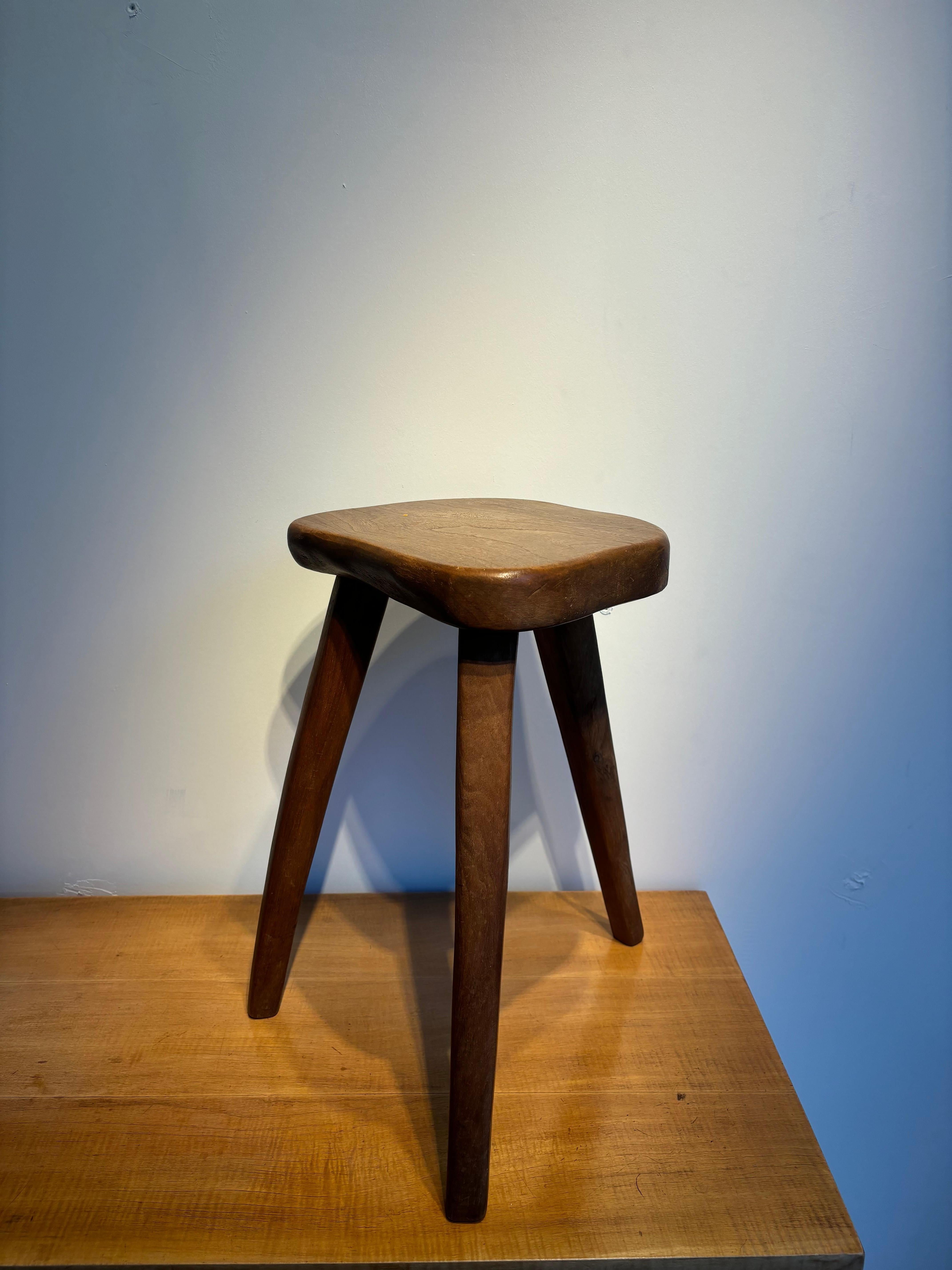 Metà XX secolo Tabouret raro di Henri Bataille in vendita