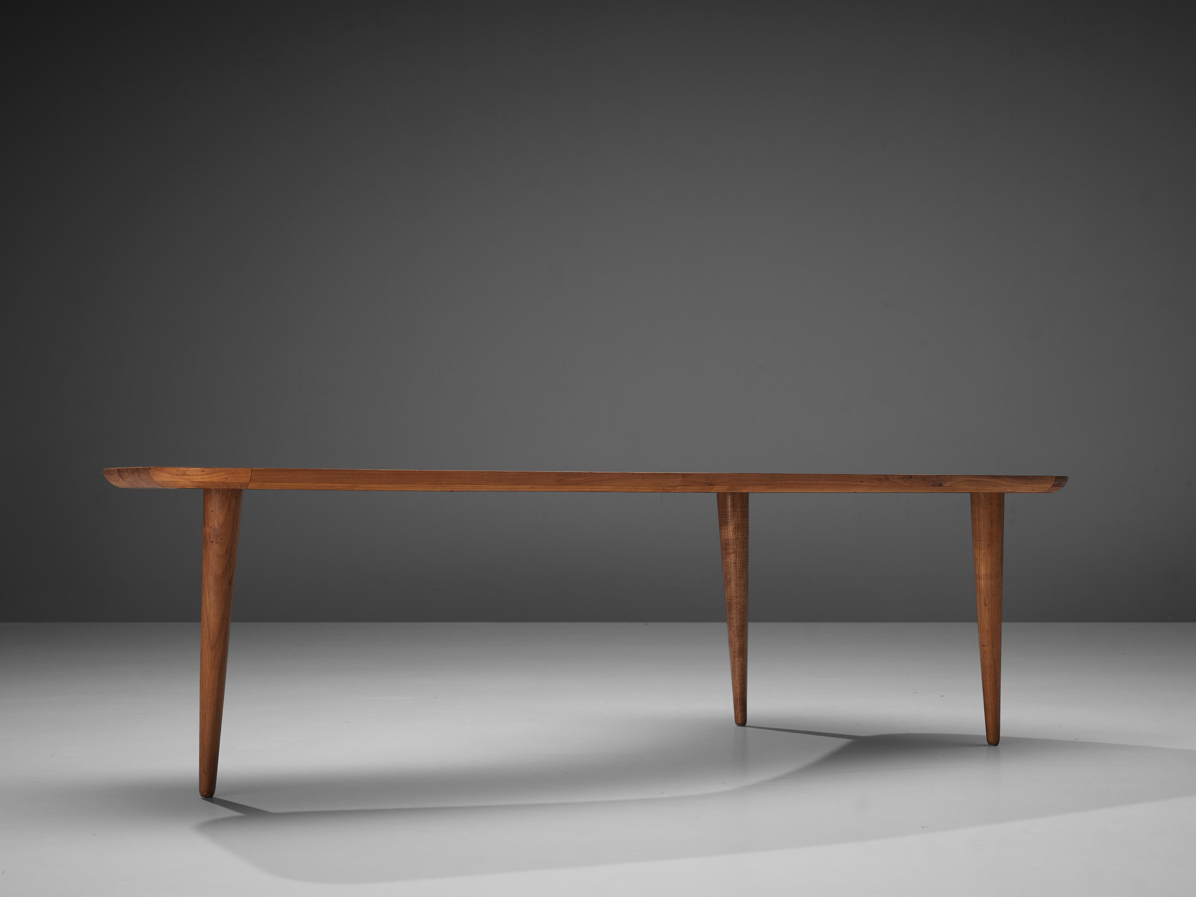 Mid-20th Century Rare Taichiro Nakay Coffee Table in Organic Shape