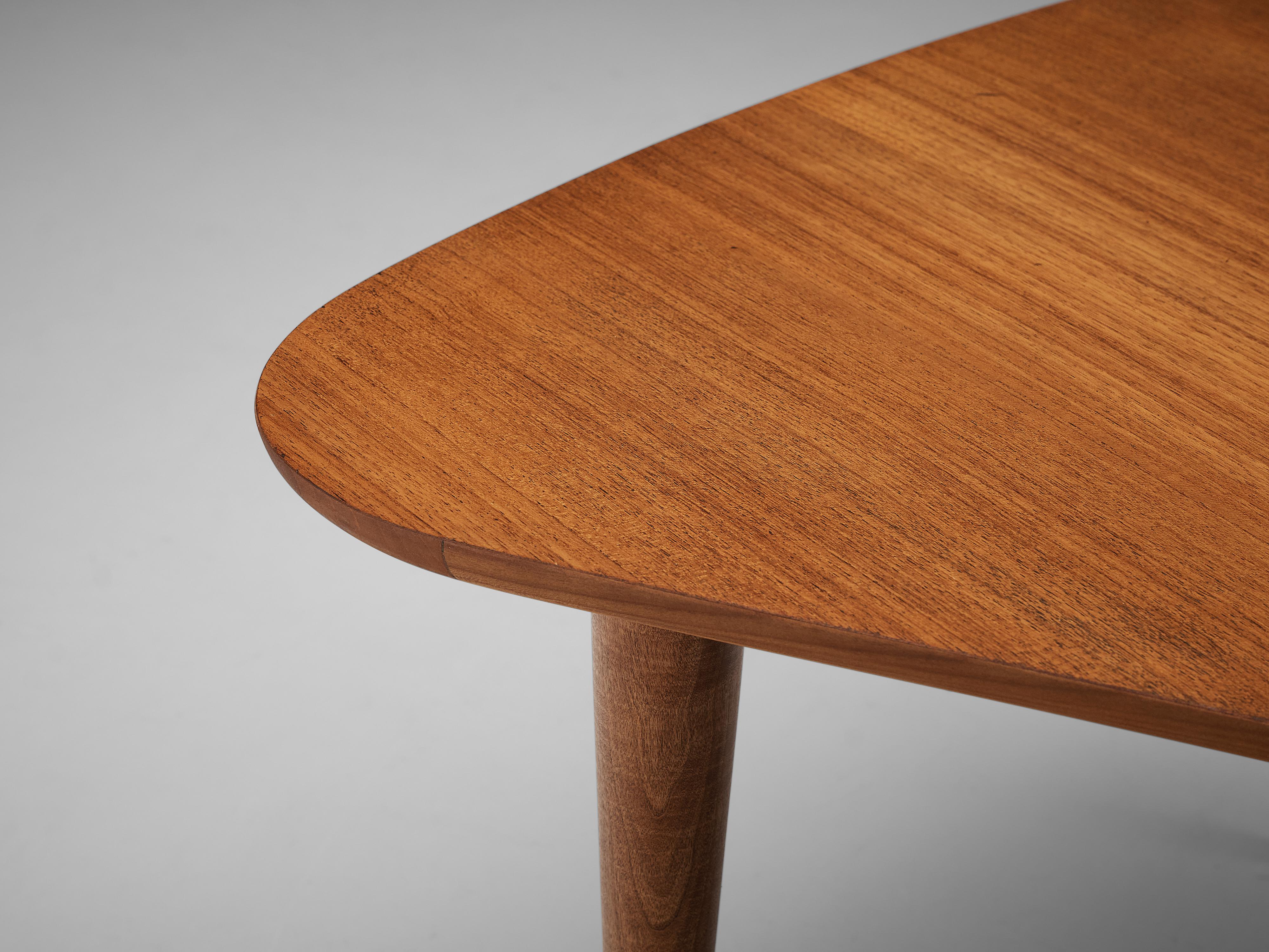 Wood Rare Taichiro Nakay Coffee Table in Organic Shape