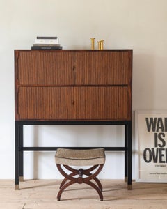 Rare Tambour Cabinet by Ole Wanscher