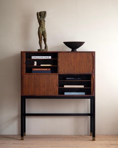 Rare Tambour Cabinet by Ole Wanscher