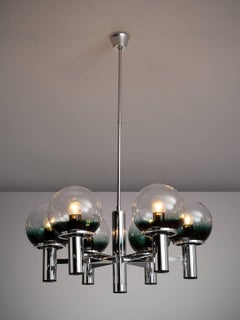 Rare Targetti Sankey 'Space Age' Chandelier