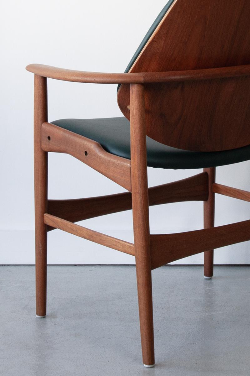 Rare Teak Armchair by Arne Hovmand-Olsen for Jutex 2