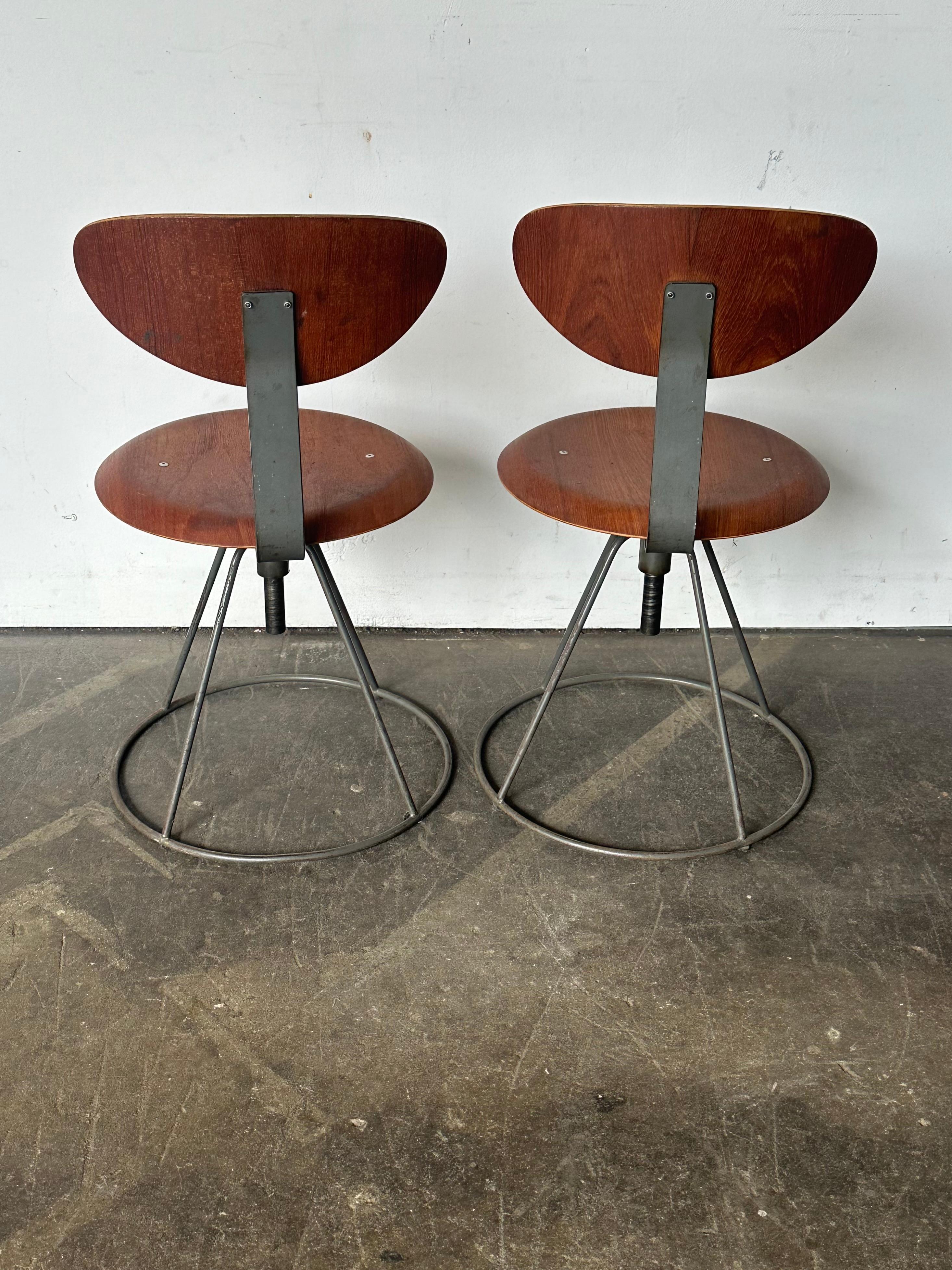 Rare Teak Danish Modern Children’s Chairs For Sale 8