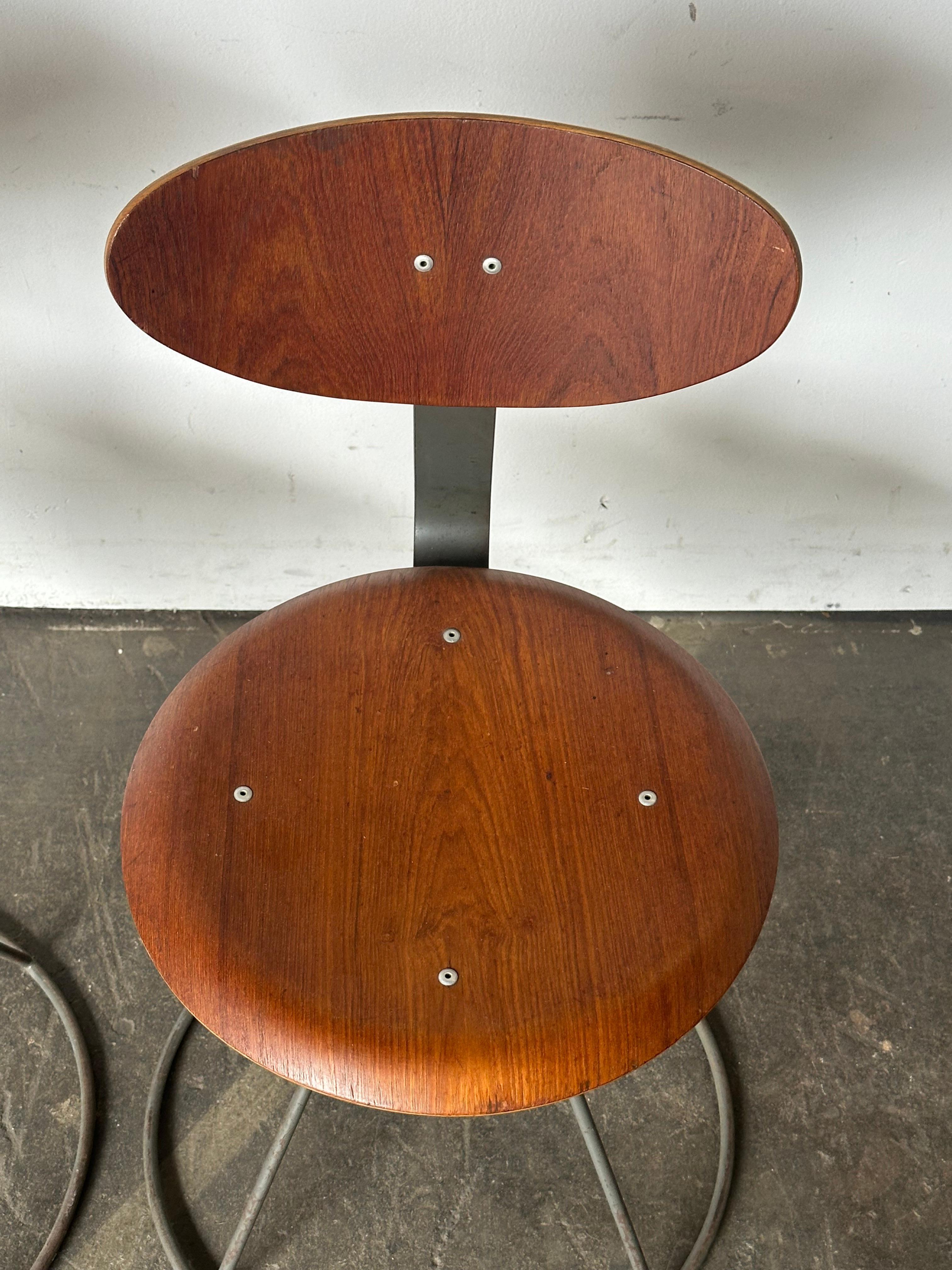 20th Century Rare Teak Danish Modern Children’s Chairs For Sale