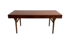 Rare Teak Desk by Nanna Ditzel for Soren Willadsen, Denmark 1955