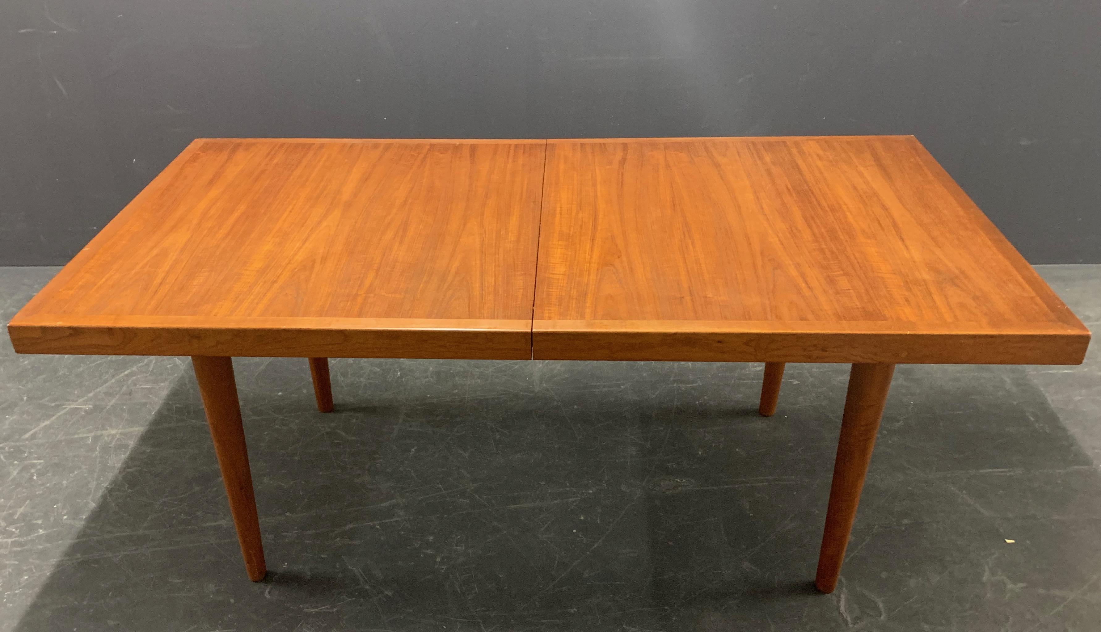 Rare Teak Dining Table by Nanna Ditzel for Soren Willadsen 1