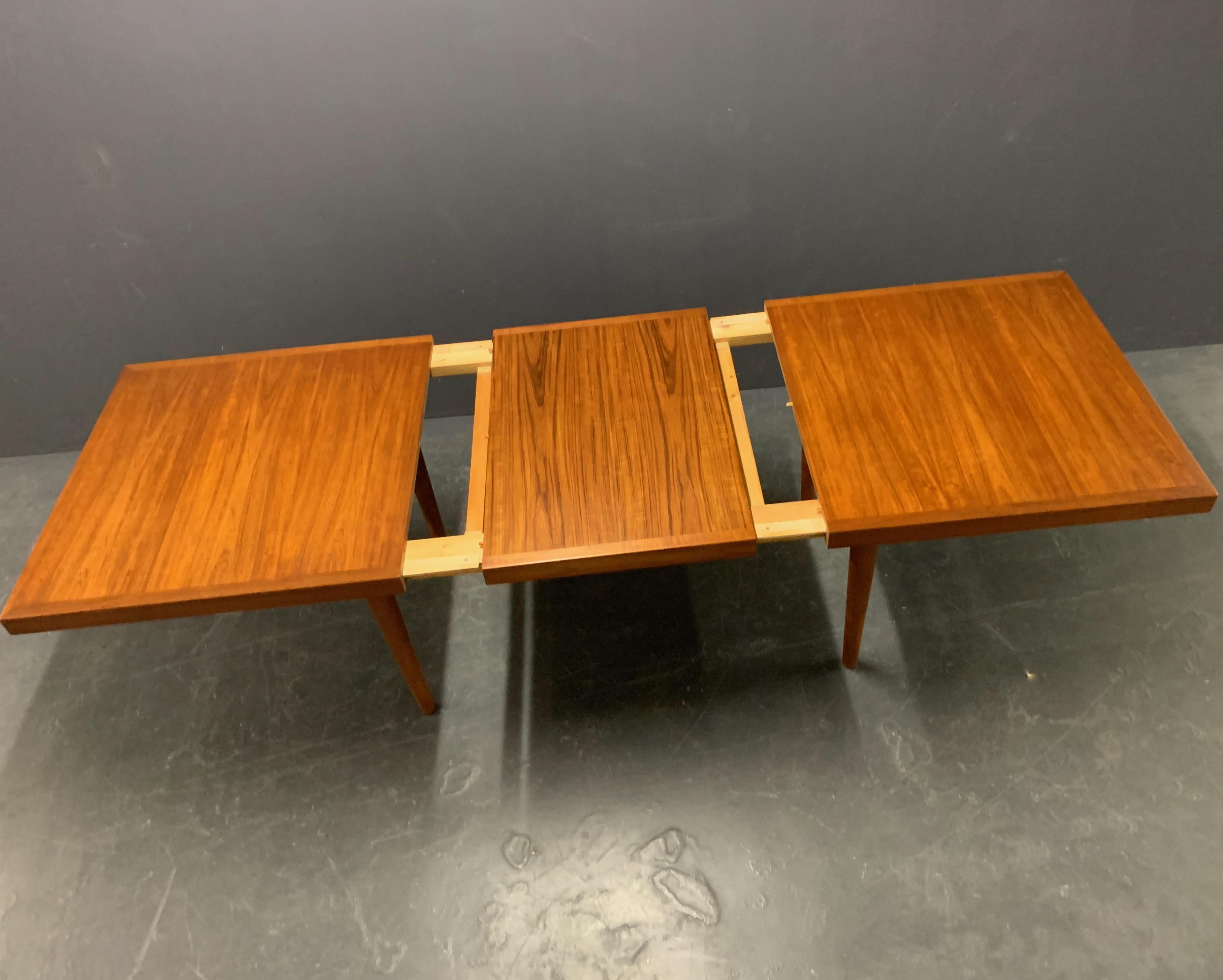 Mid-Century Modern Rare Teak Dining Table by Nanna Ditzel for Soren Willadsen