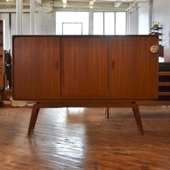 Seltenes Teakholz-Highboard von Clausen & Søn