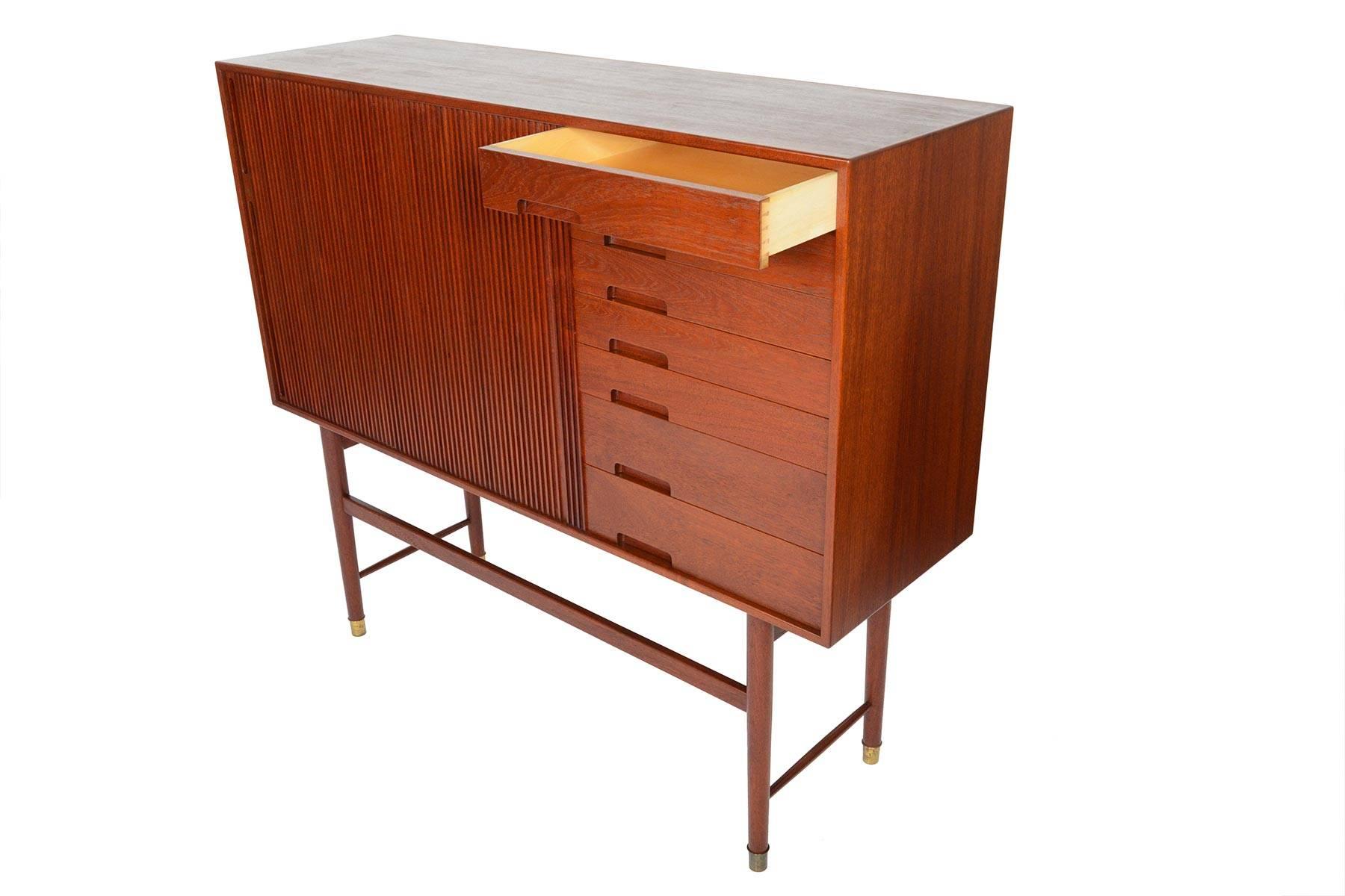 Rare Midcentury Teak Credenza by Ib Kofod Larsen for Christiansen & Larsen 2