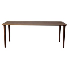 Rare Teak Wood Living Room Center Table, 1960s, Norway