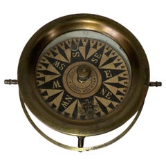 Antique Rare Telltale Ships Compass