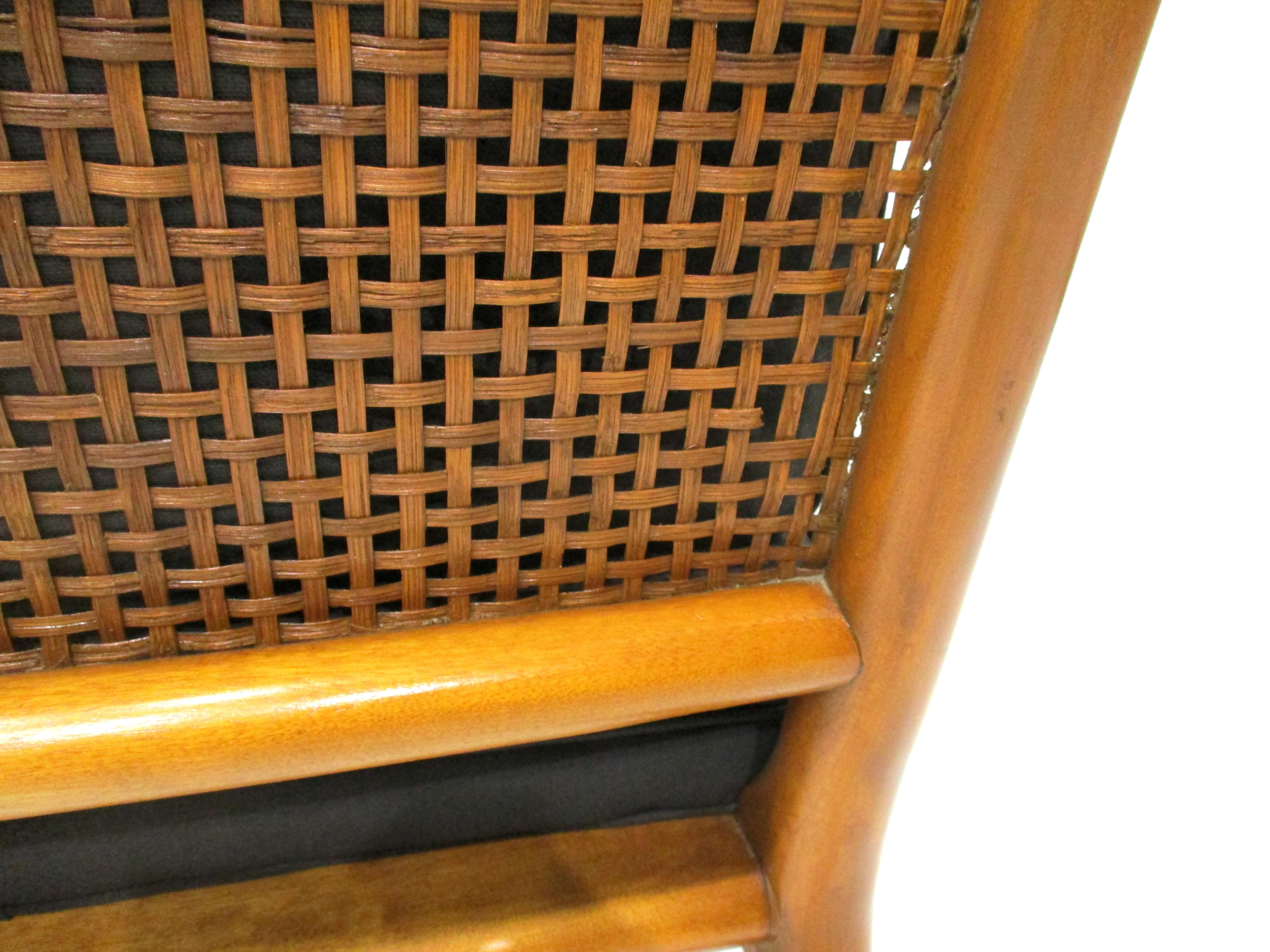Rare T.H. Robs John Gibbing Wing Lounge Chair for Widdicomb For Sale 7