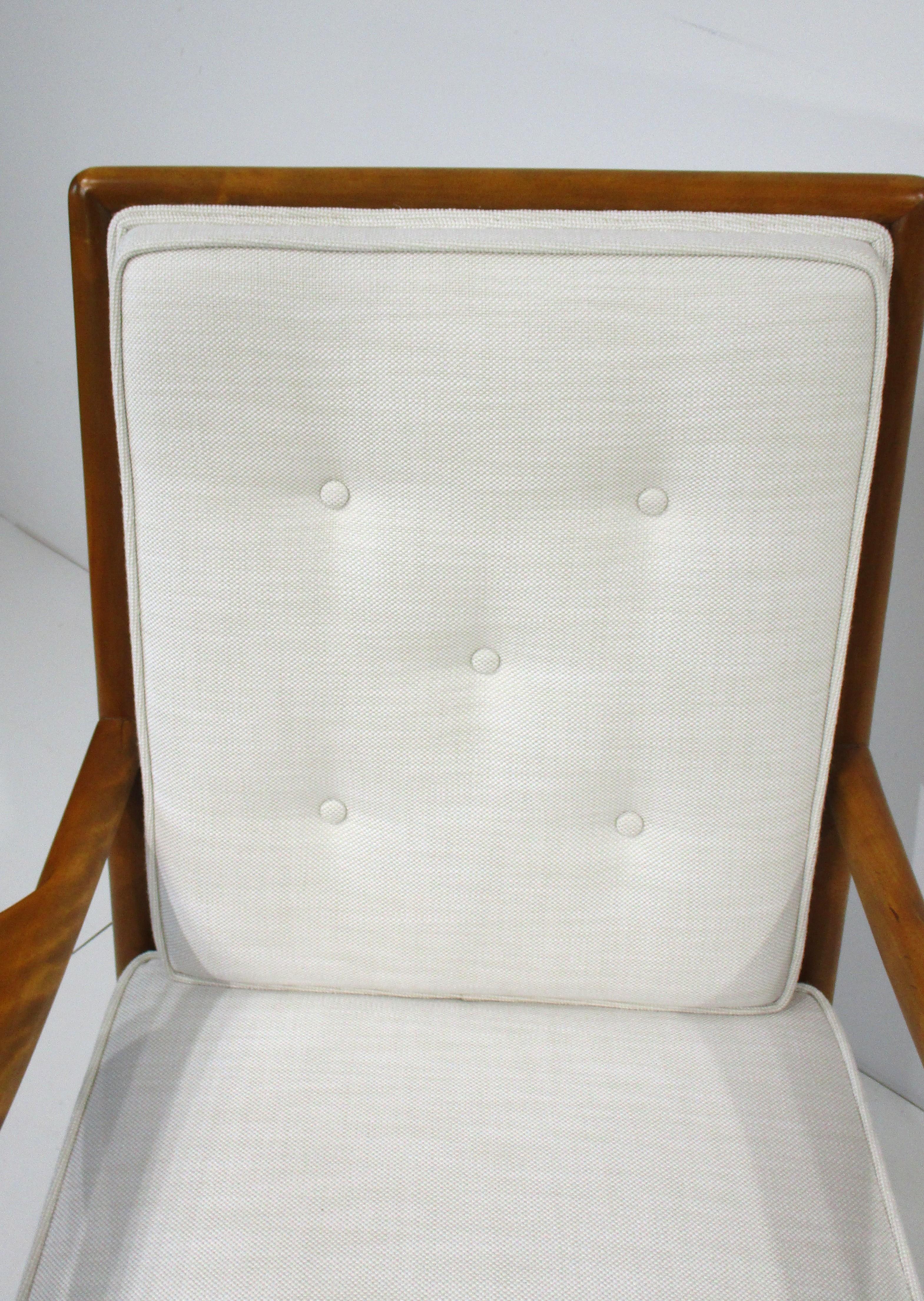 Rare T.H. Chaise longue Wing Gibbing de I Johns pour Widdicomb en vente 8