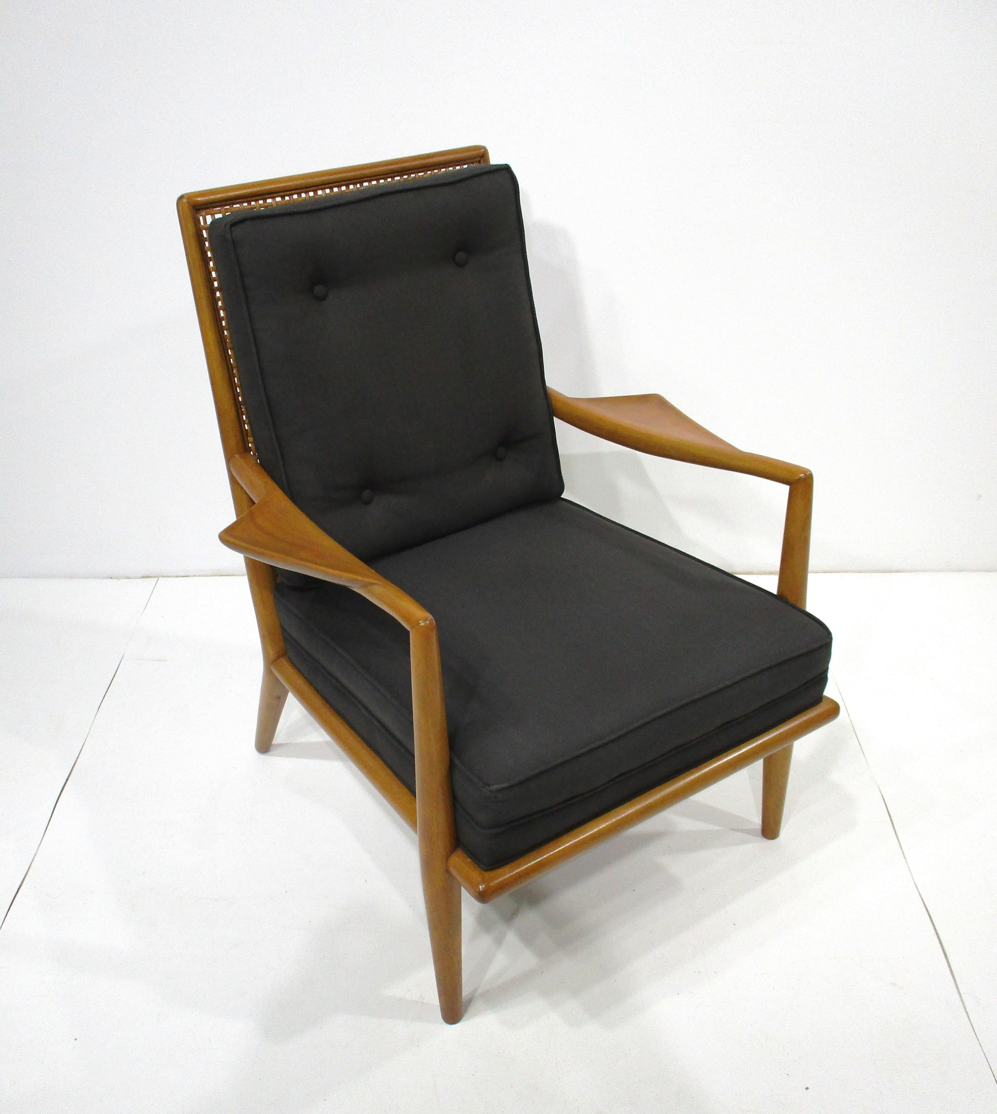 Rare T.H. Robs John Gibbing Wing Lounge Chair for Widdicomb For Sale 9