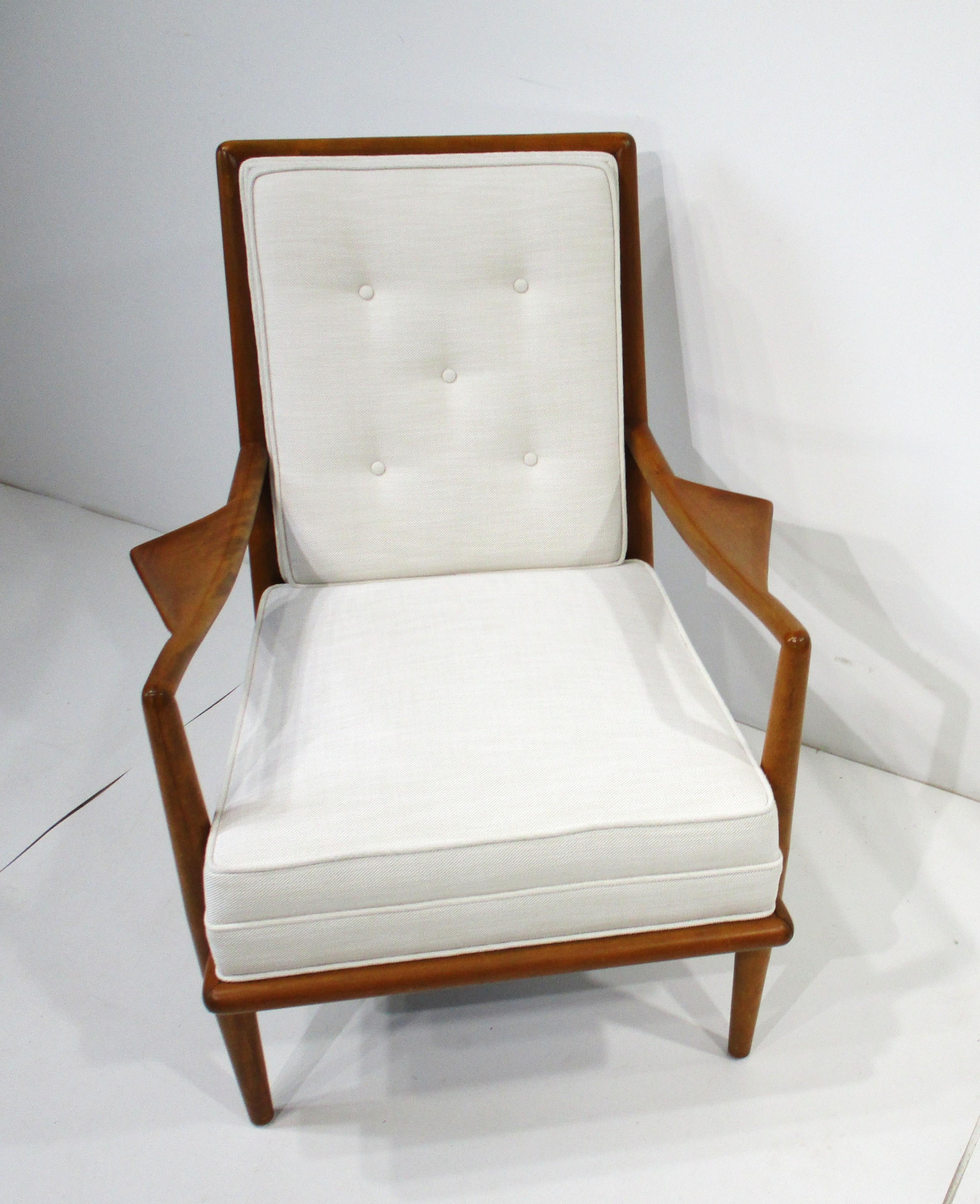 Rare T.H. Chaise longue Wing Gibbing de I Johns pour Widdicomb en vente 10