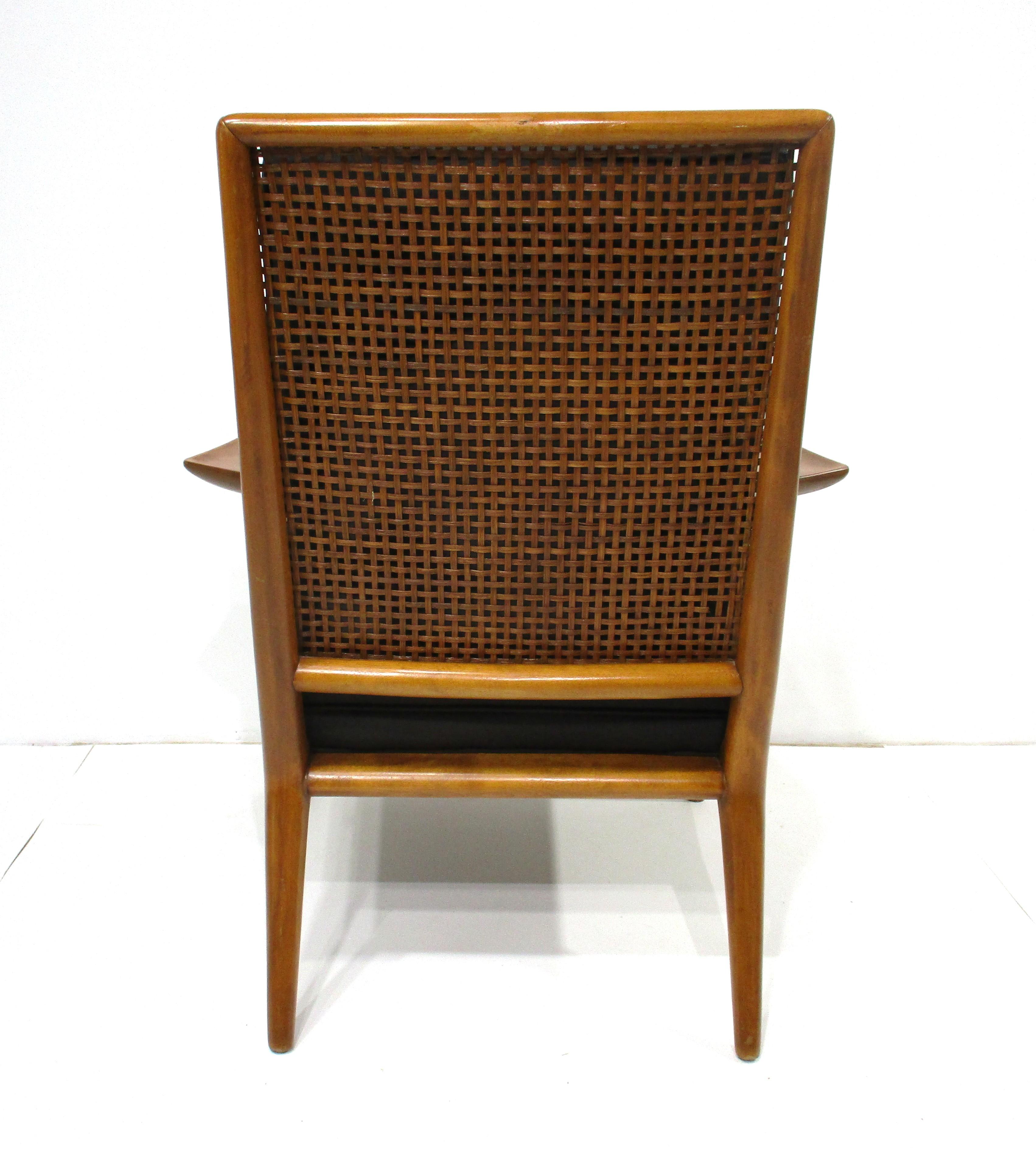 Rare T.H. Robs John Gibbing Wing Lounge Chair for Widdicomb For Sale 1