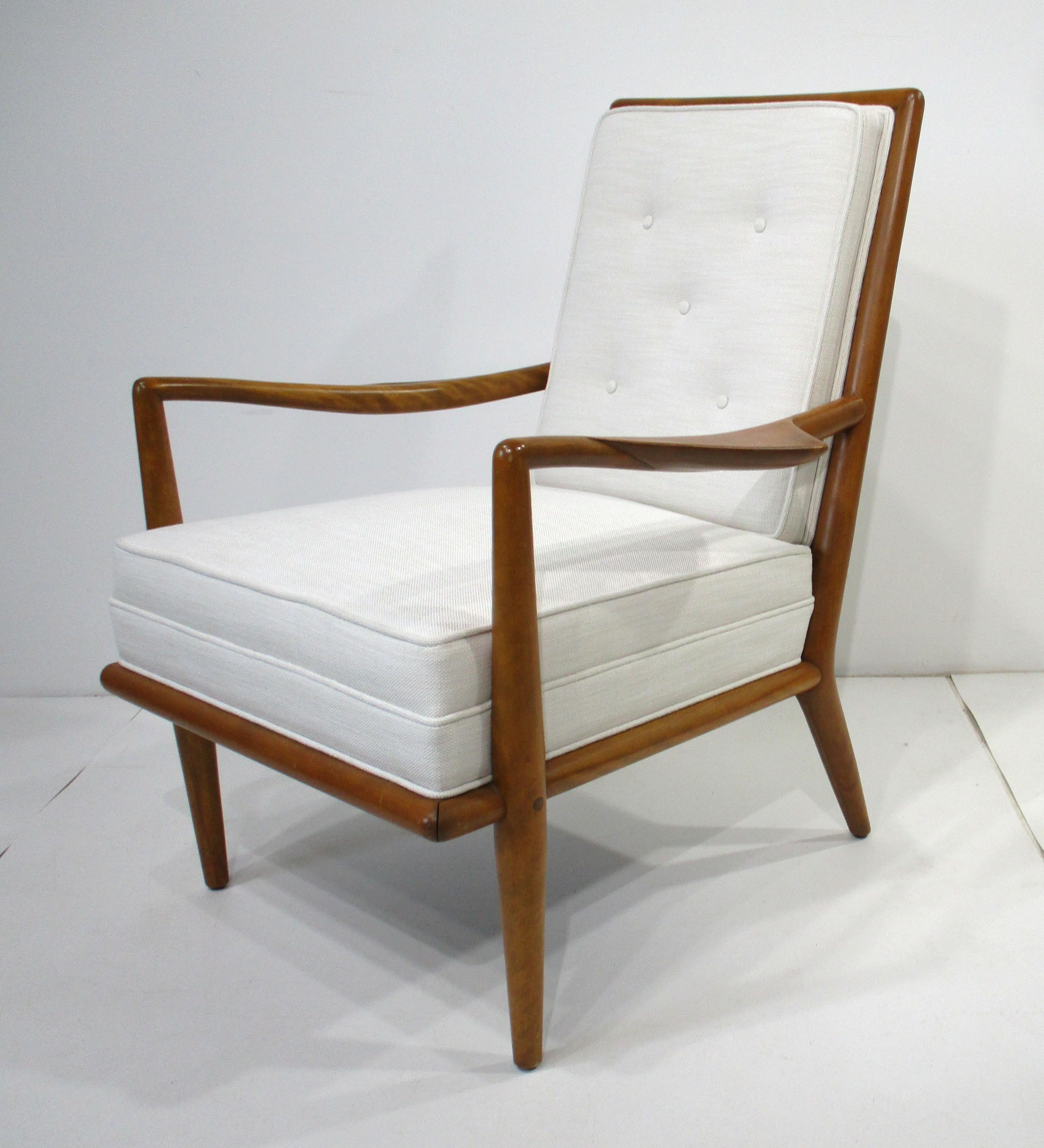 Rare T.H. Chaise longue Wing Gibbing de I Johns pour Widdicomb en vente 1