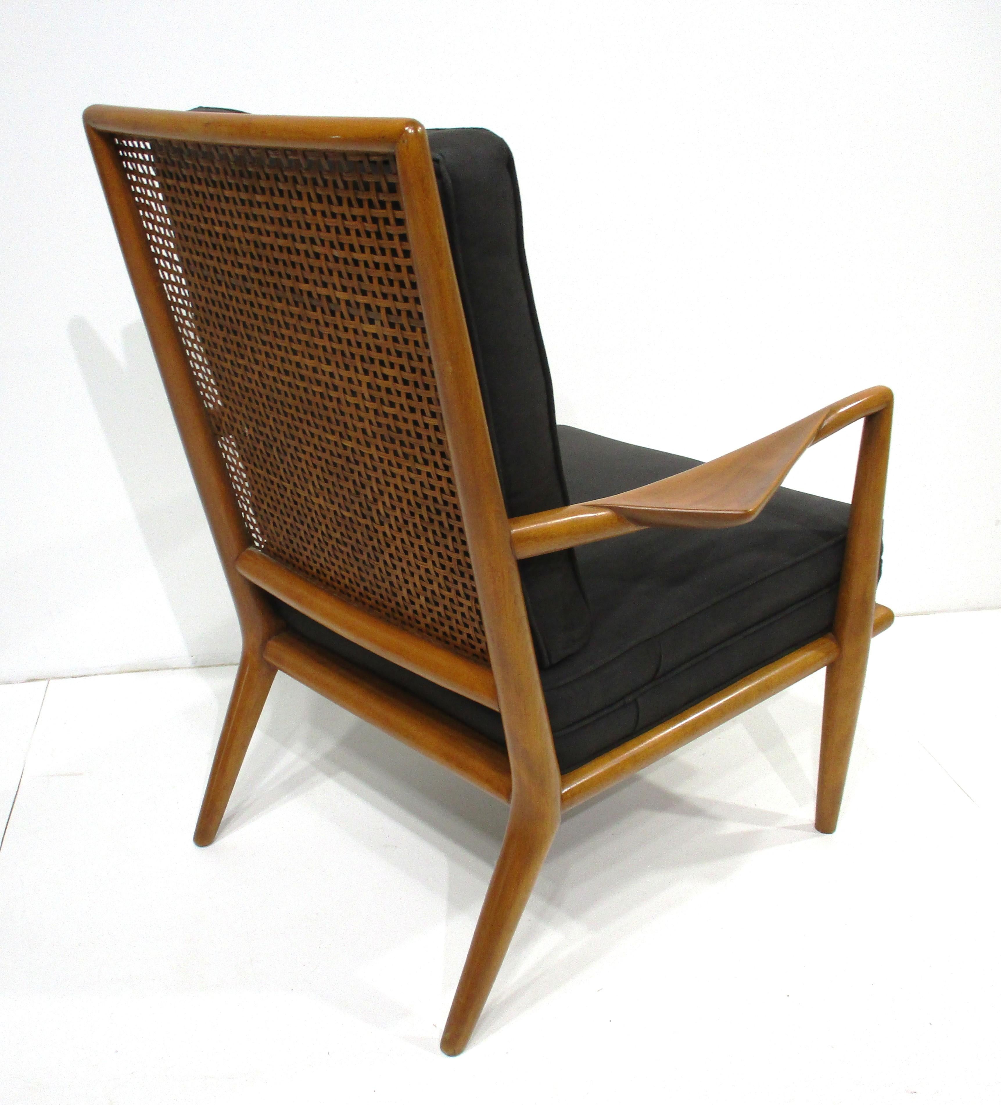Rare T.H. Robs John Gibbing Wing Lounge Chair for Widdicomb For Sale 2