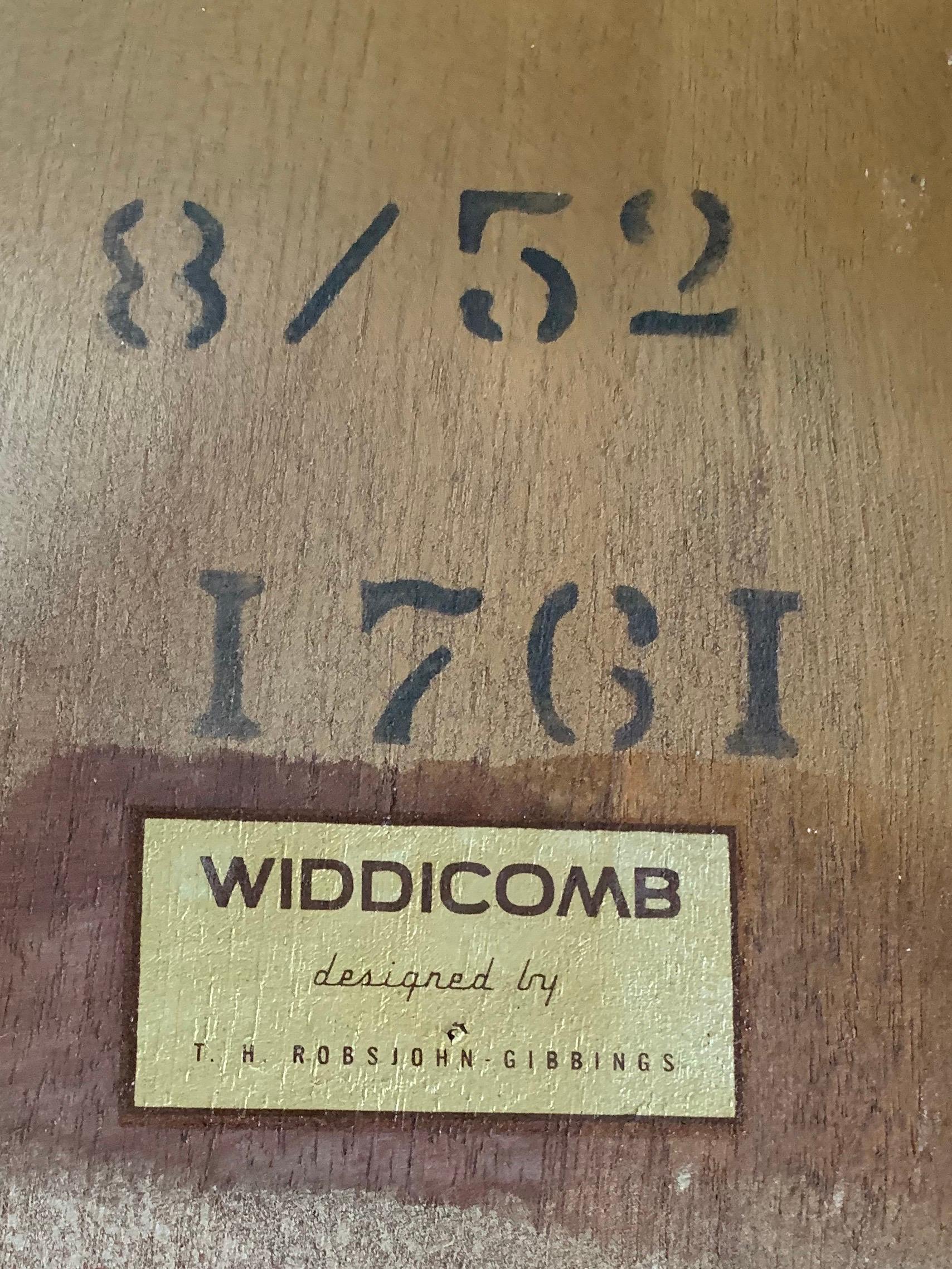Wood Rare T.H. Robsjohn-Gibbings for Widdicomb Coffee Table For Sale