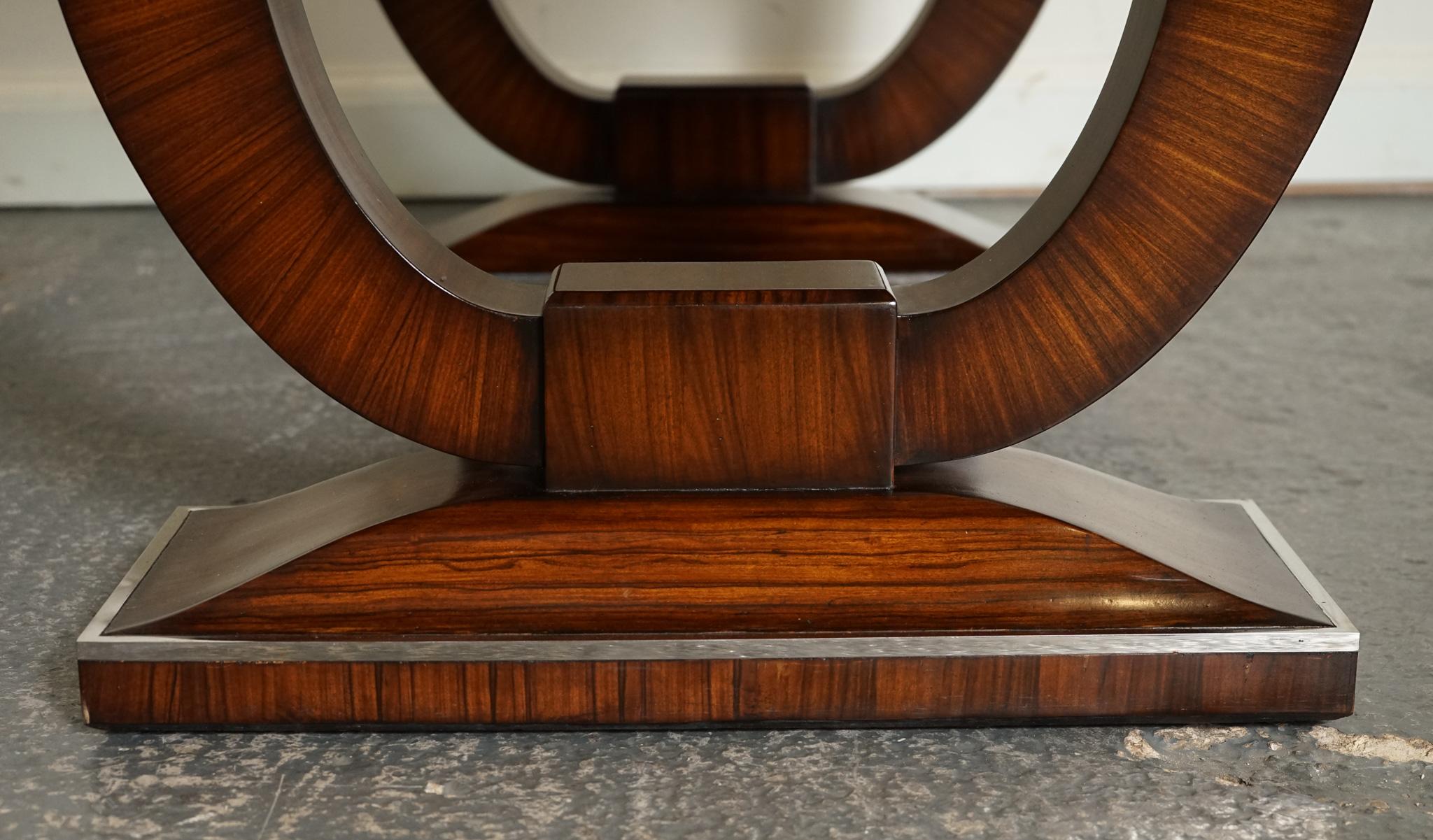 RARA scrivania da ufficio in stile ART DECO di Theodore Alexander a due cassetti in vendita 5