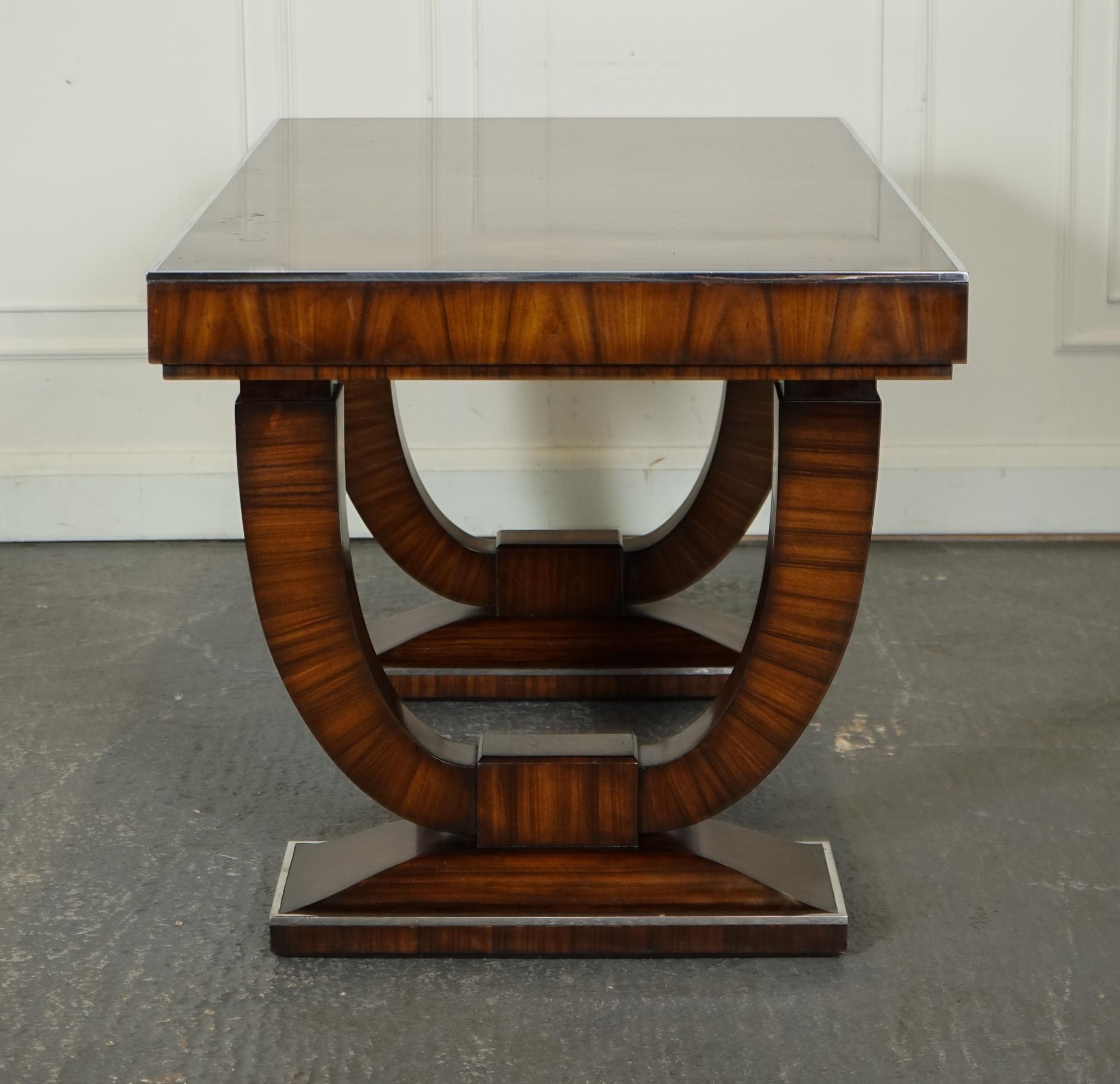 RARA scrivania da ufficio in stile ART DECO di Theodore Alexander a due cassetti in vendita 8