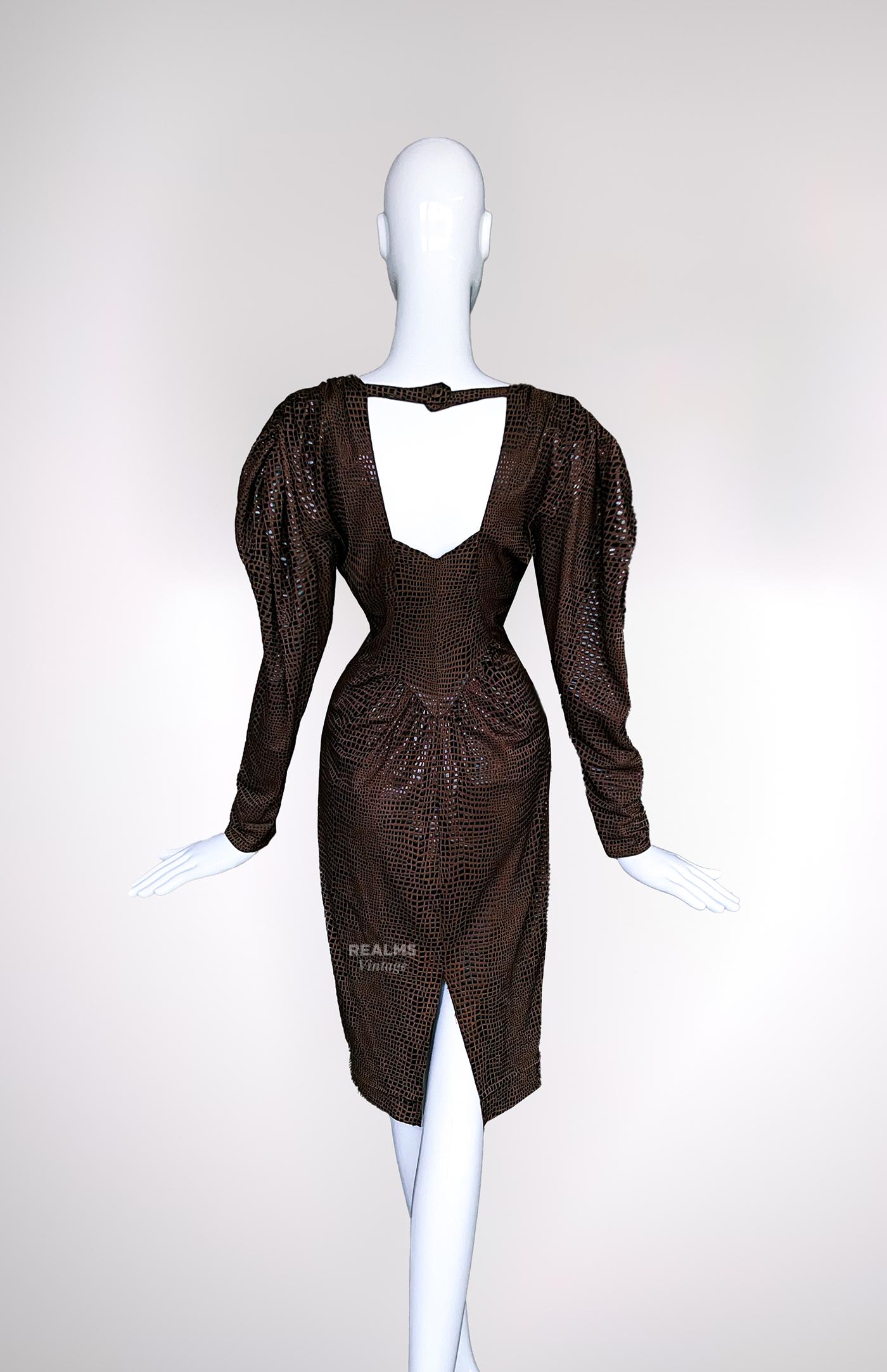 Superbe ensemble d'archives Thierry Mugler  Robe et veste Pour femmes en vente